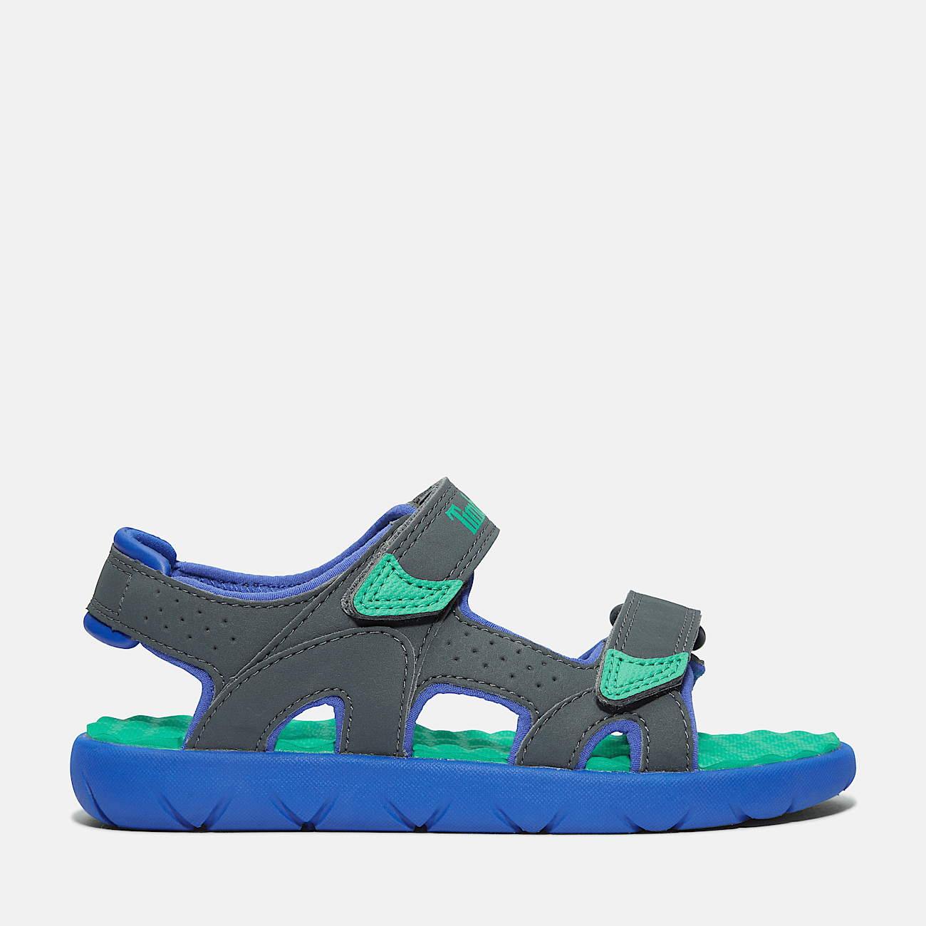 Perkins Row 2 Strap Sandaal voor kids in donkergroen