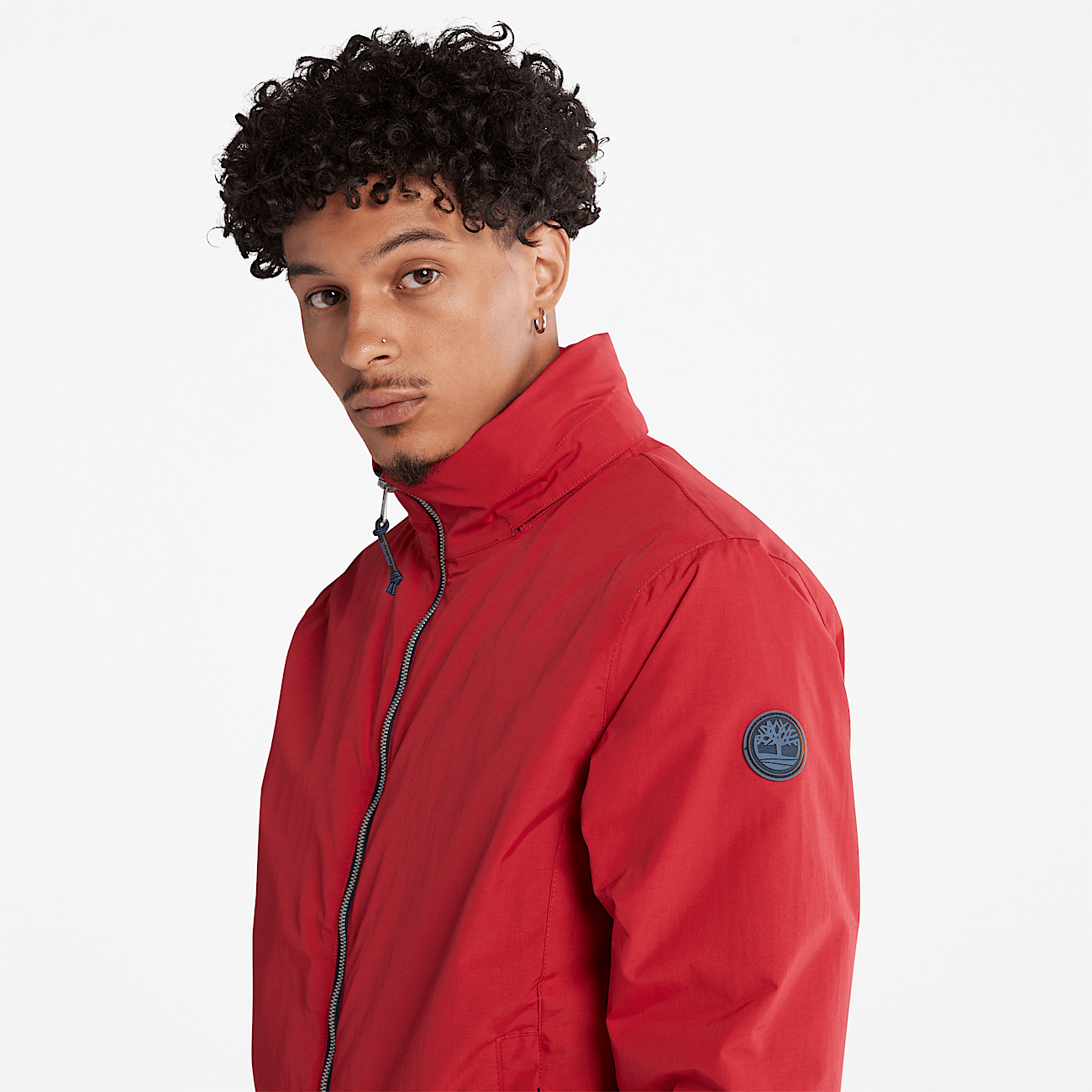 Veste bomber Sailor pour homme en rouge