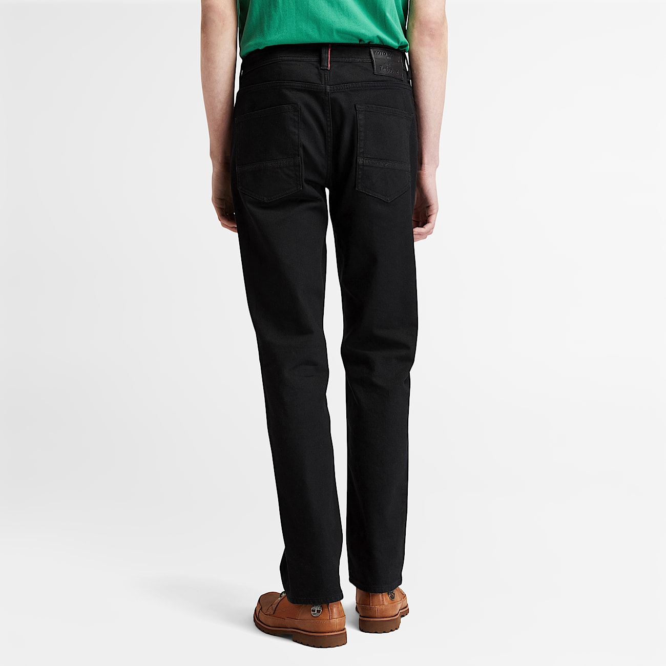 Moto Guzzi x Timberland Selvedge Jeans for Men in Black