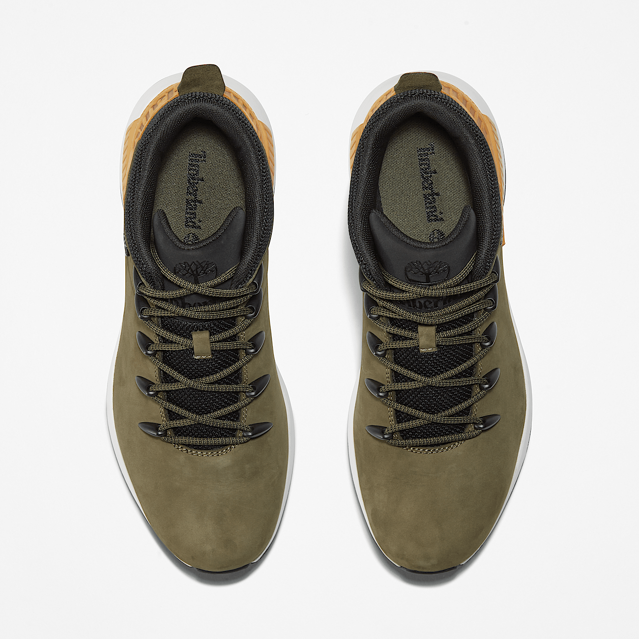 Sneaker Stringata Sprint Trekker Mid da Uomo in verde