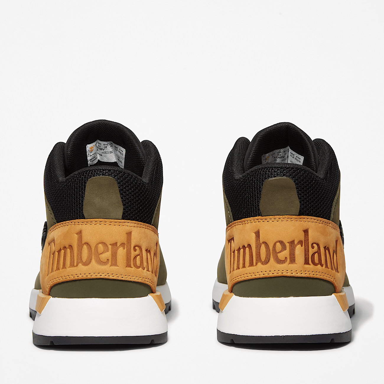 Timberland green trainers on sale