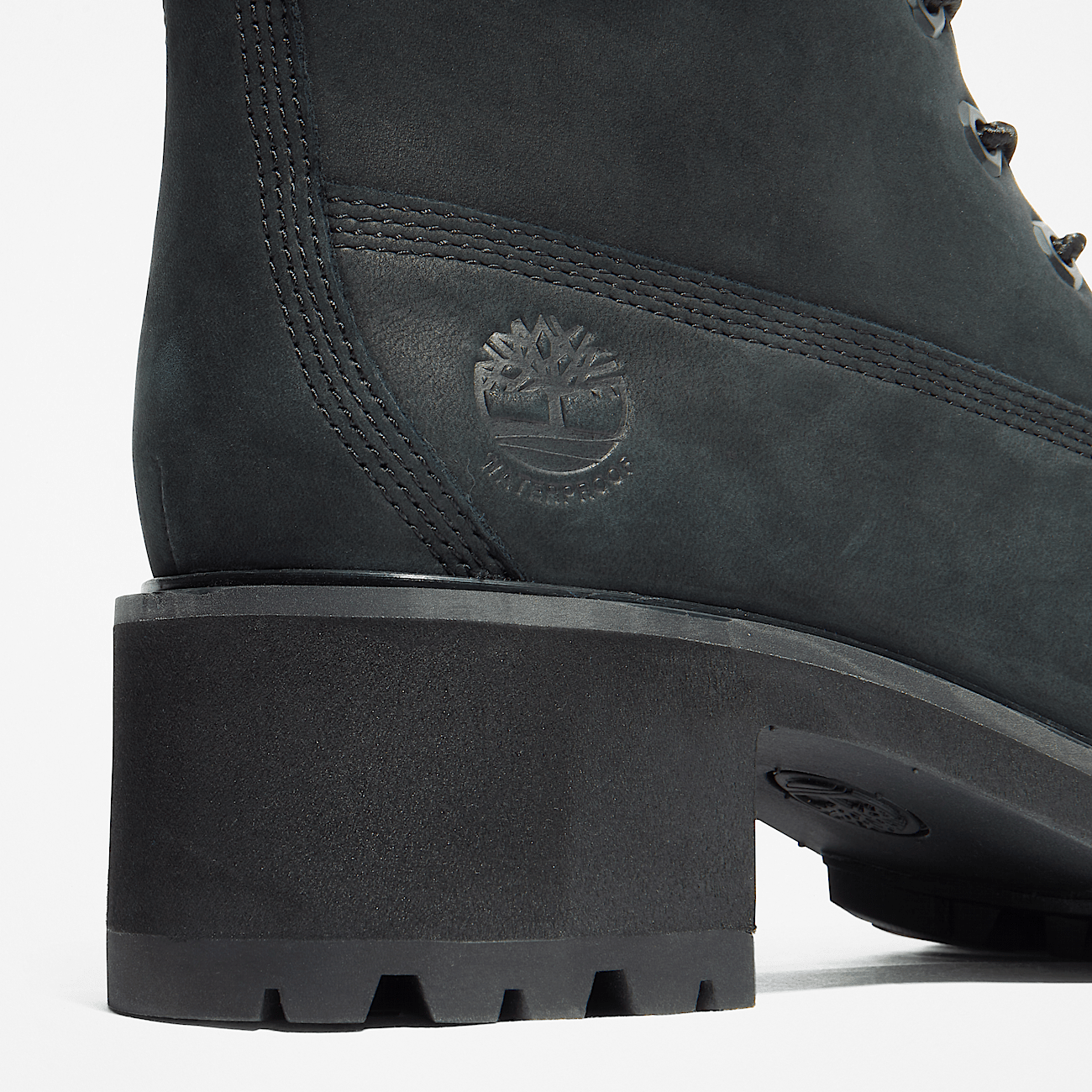 Kinsley 6 Inch Lace Up Waterproof Boot for Women in Black