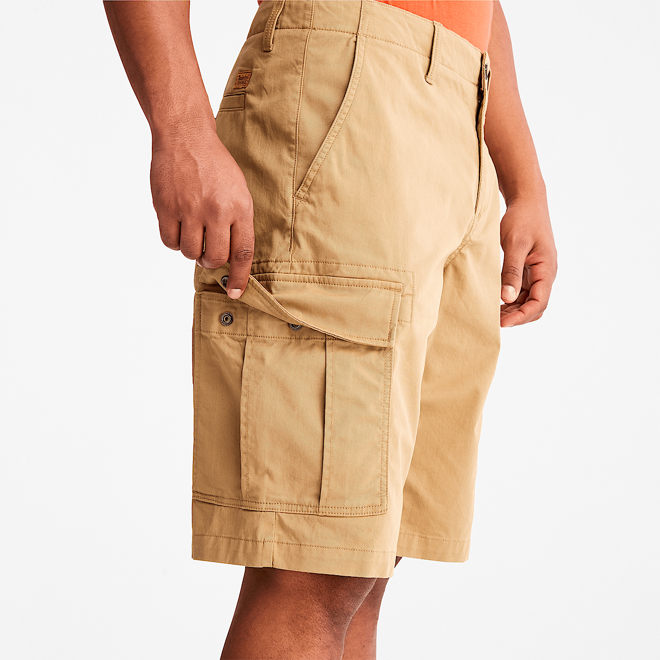 Outdoor Heritage Cargo Shorts for Men in Khaki