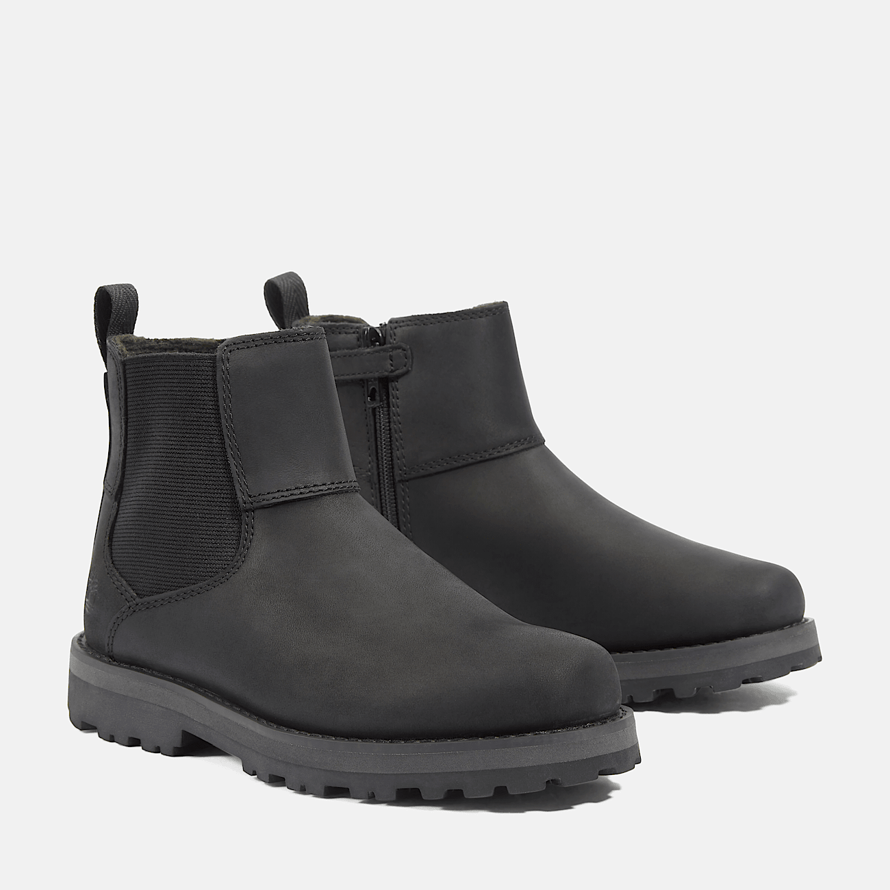 Chelsea boots Courma Kid pour enfant en noir