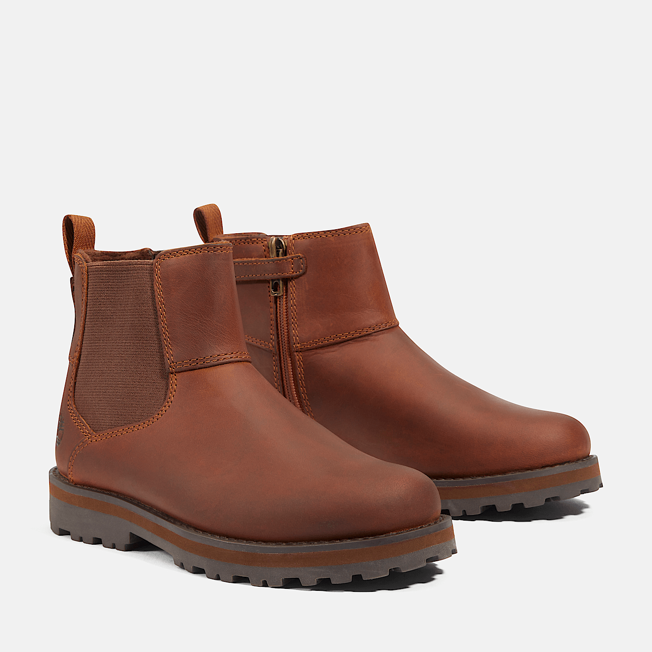 Chelsea boots Courma Kid pour enfant en marron