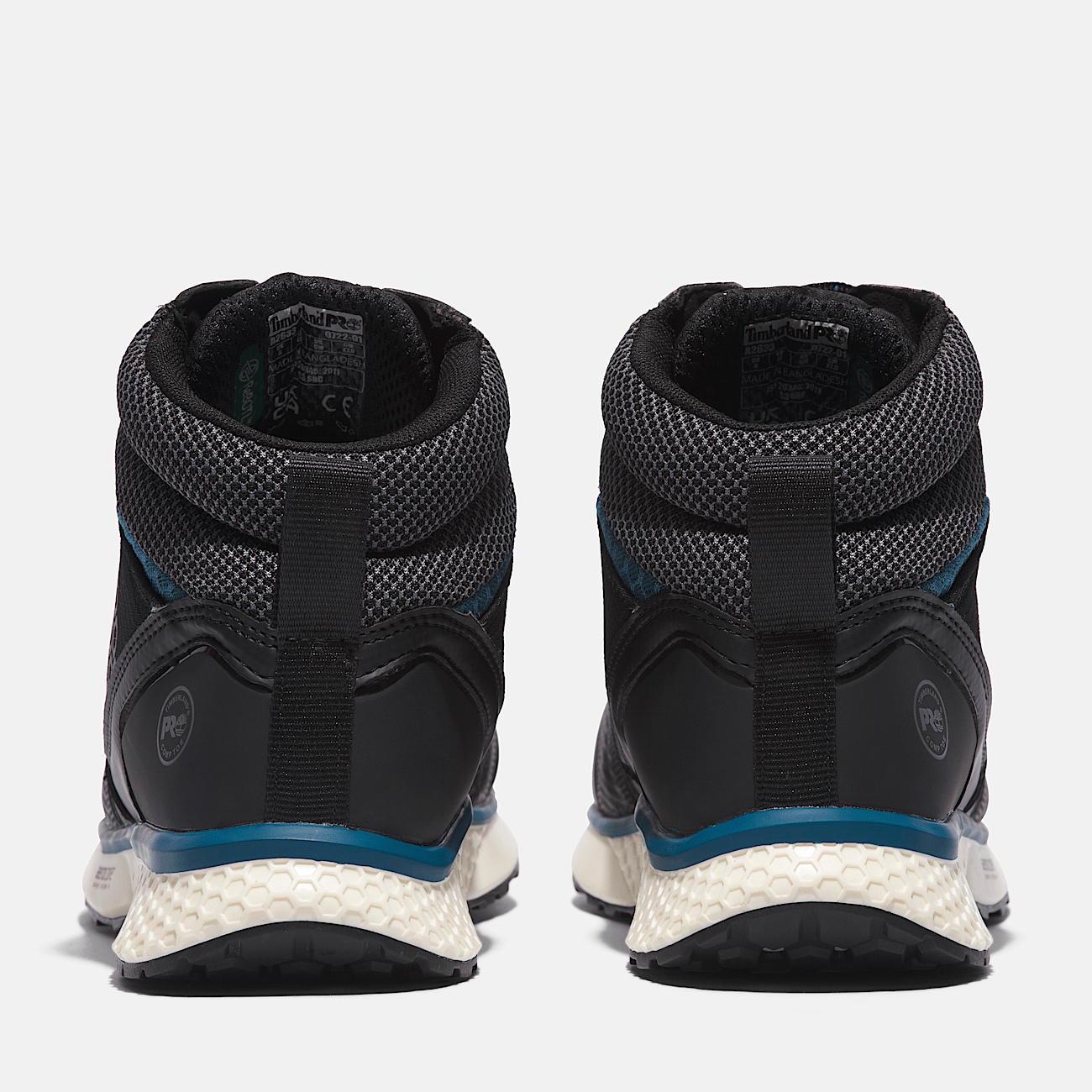 Timberland PRO Reaxion Work Boot for Men in Black Blue