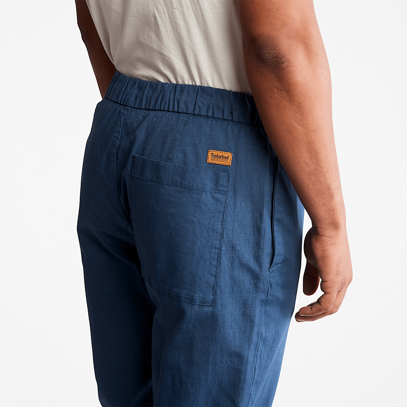 Linen blend joggers best sale