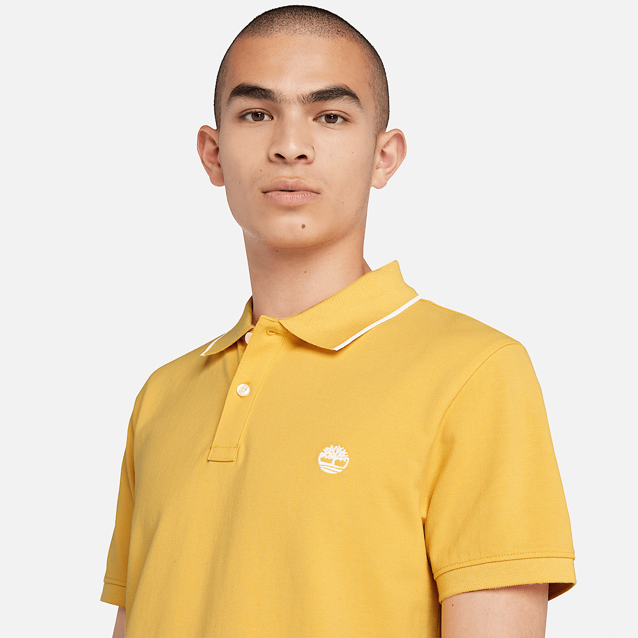Geel poloshirt heren best sale