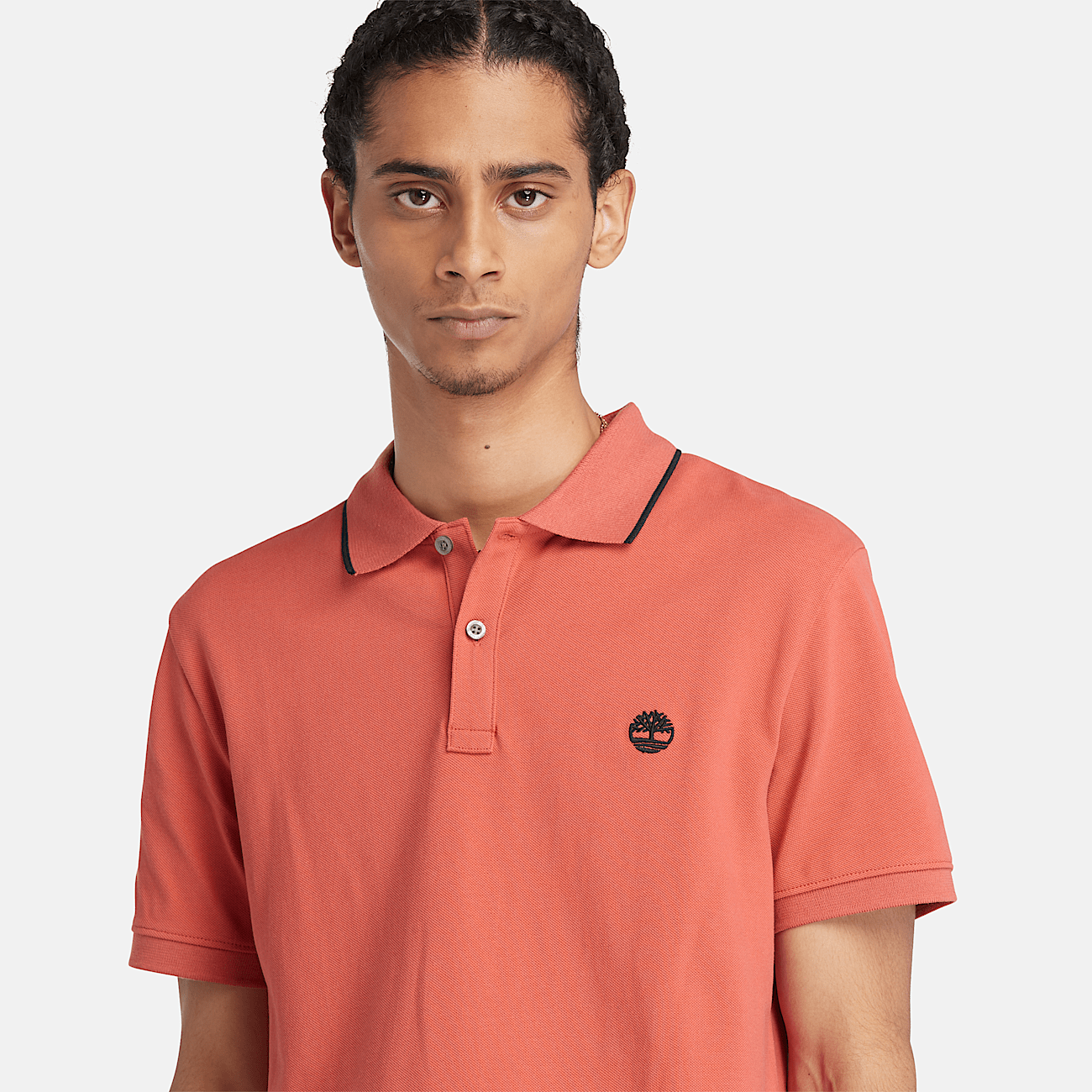 Polo estampado hombre deals
