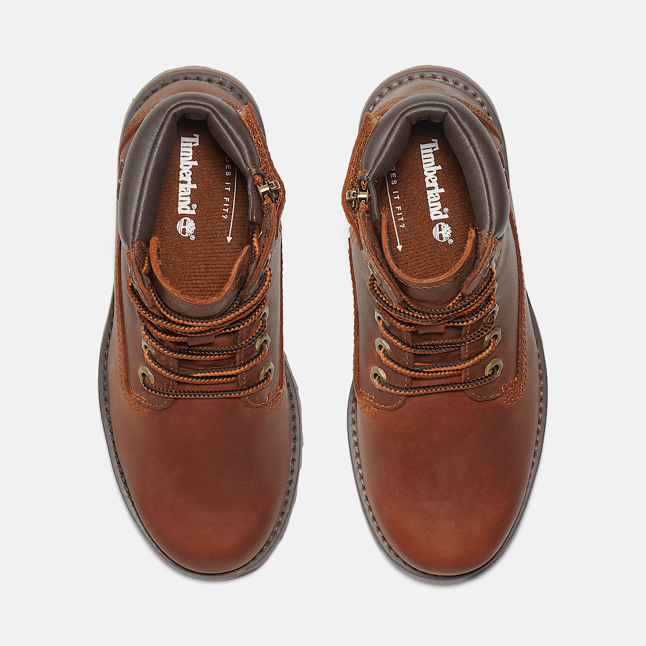 Botte a lacets Courma Kid pour enfant en marron
