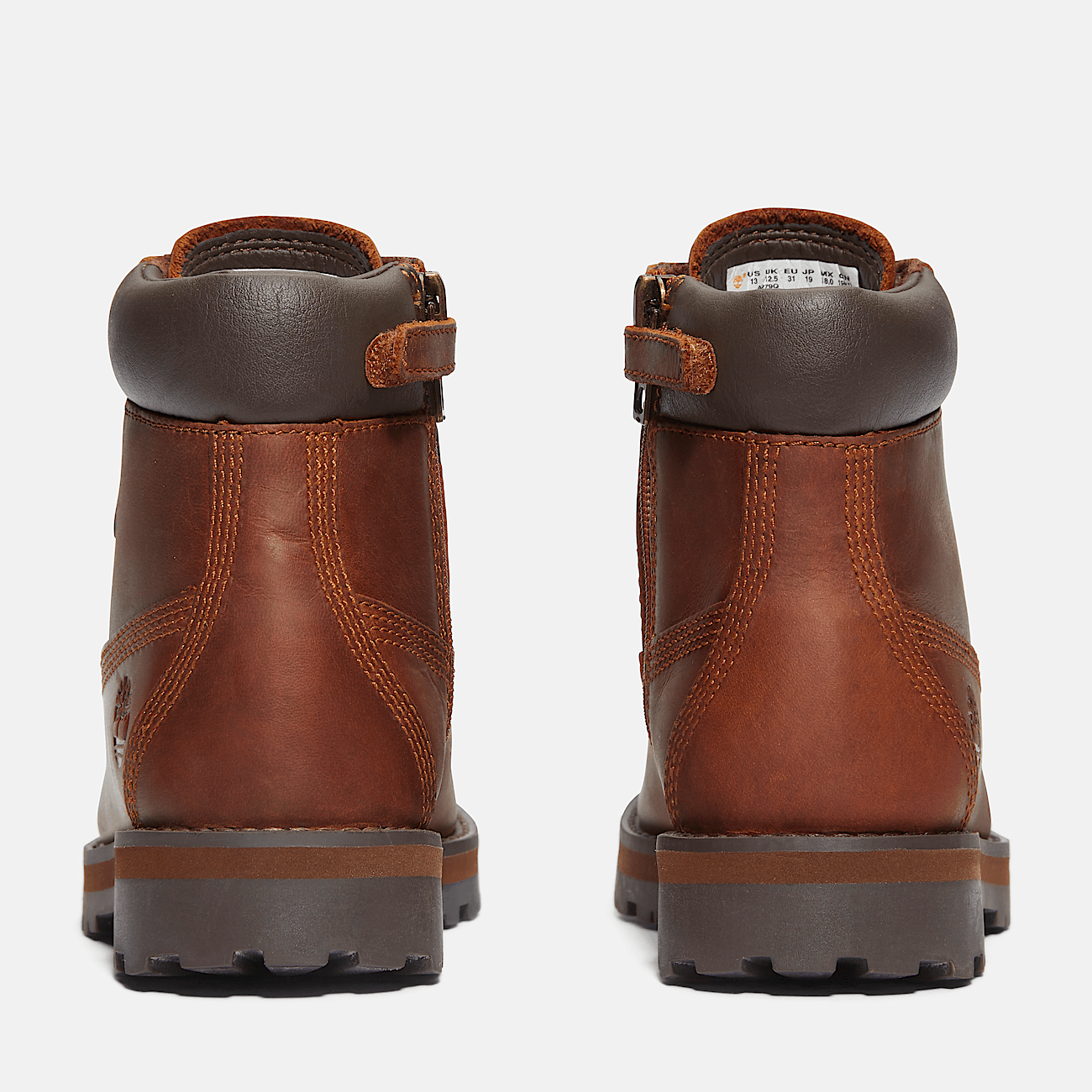 Botte a lacets Courma Kid pour enfant en marron