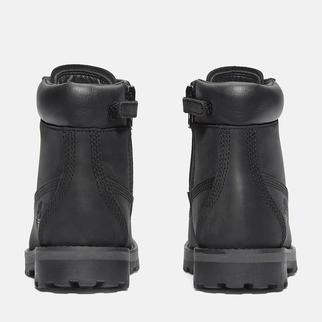 Courma Kid Lace Up Boot for Youth in Black