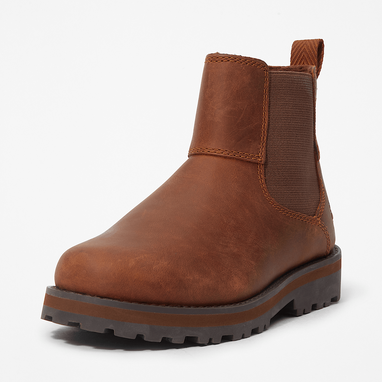Courma Kid Chelsea Boot for Junior in Brown