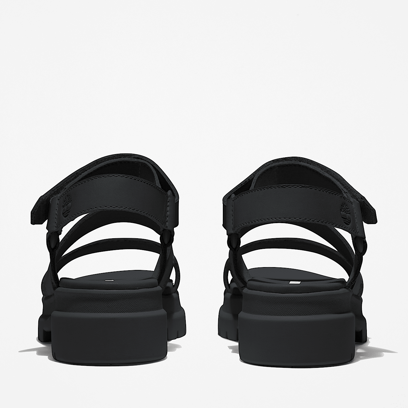 London Vibe 3 Strap Sandal for Women in Black