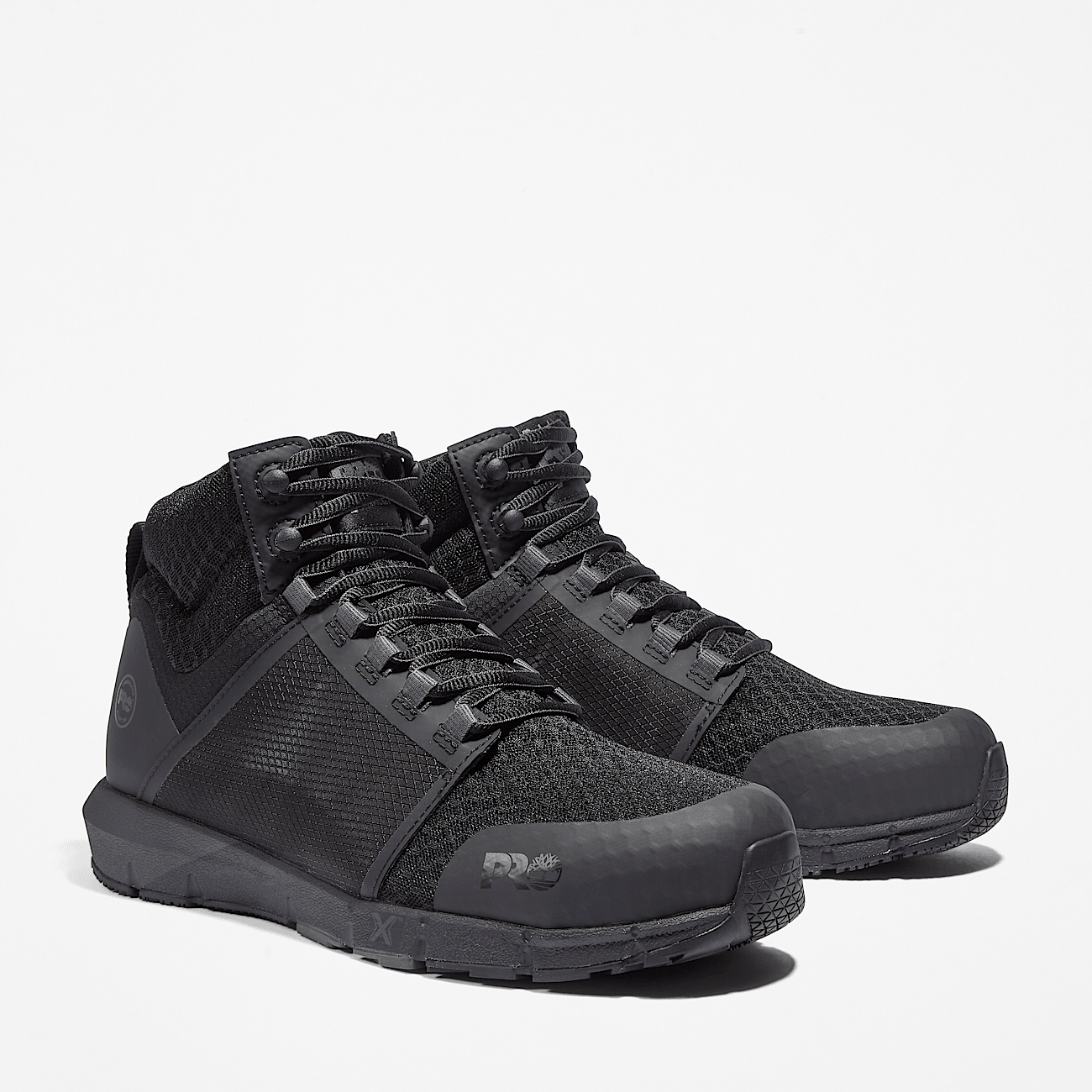 Radius Werkschoenen met veiligheidsneus voor heren in zwart