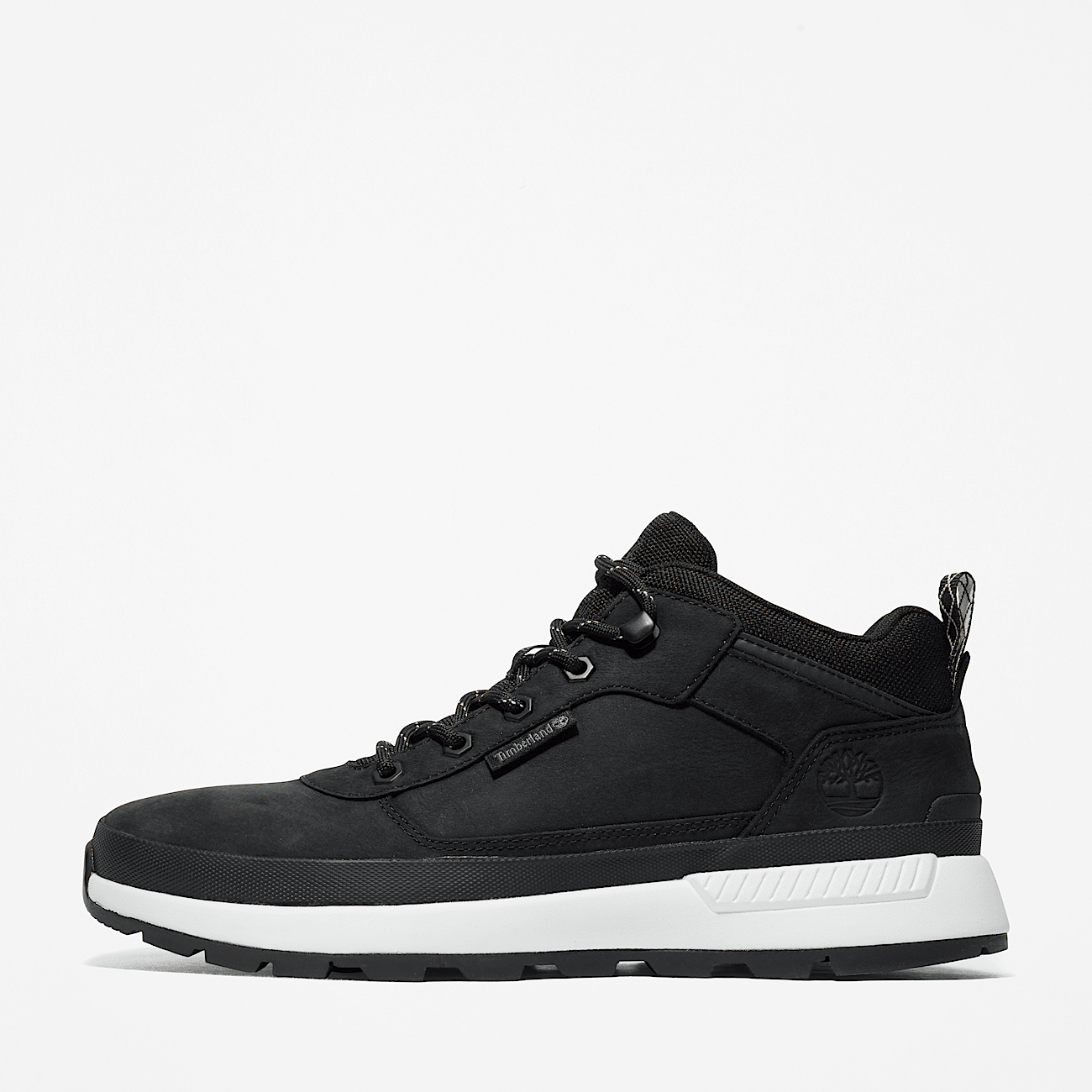 Field Trekker Low Lace Up Trainer for Men in Black