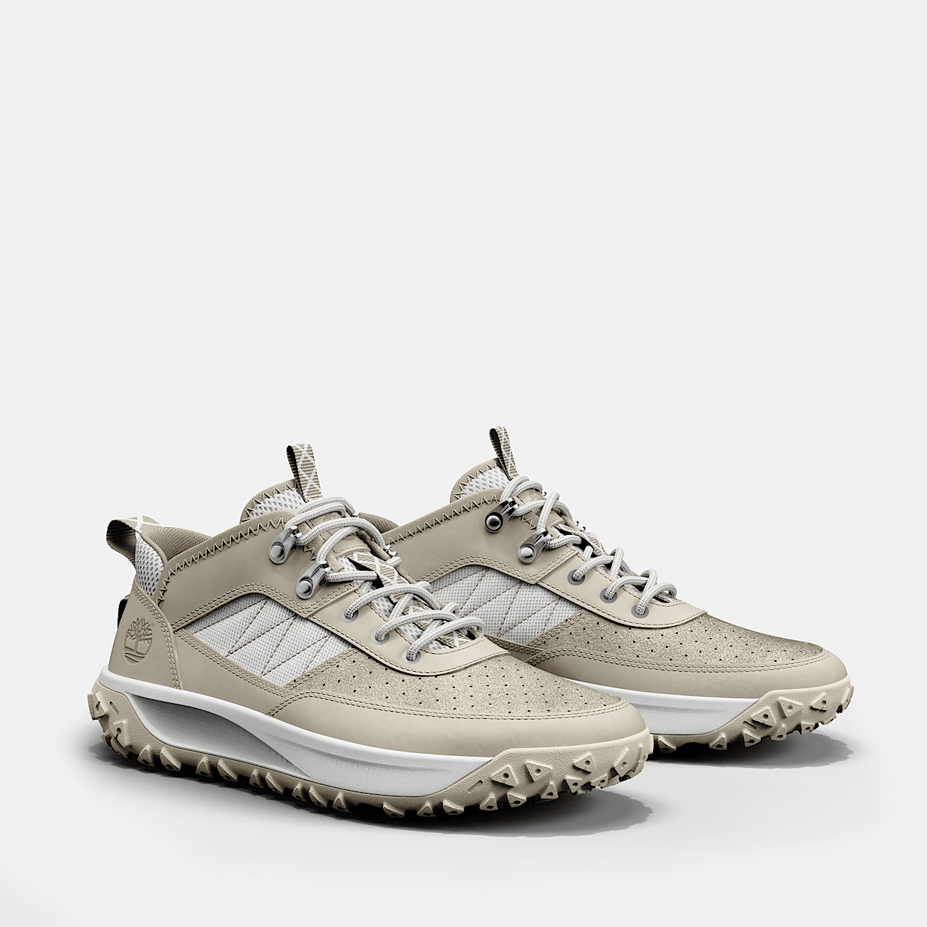 GreenStride Motion 6 Low Lace Up Hiking Boot for Women in White