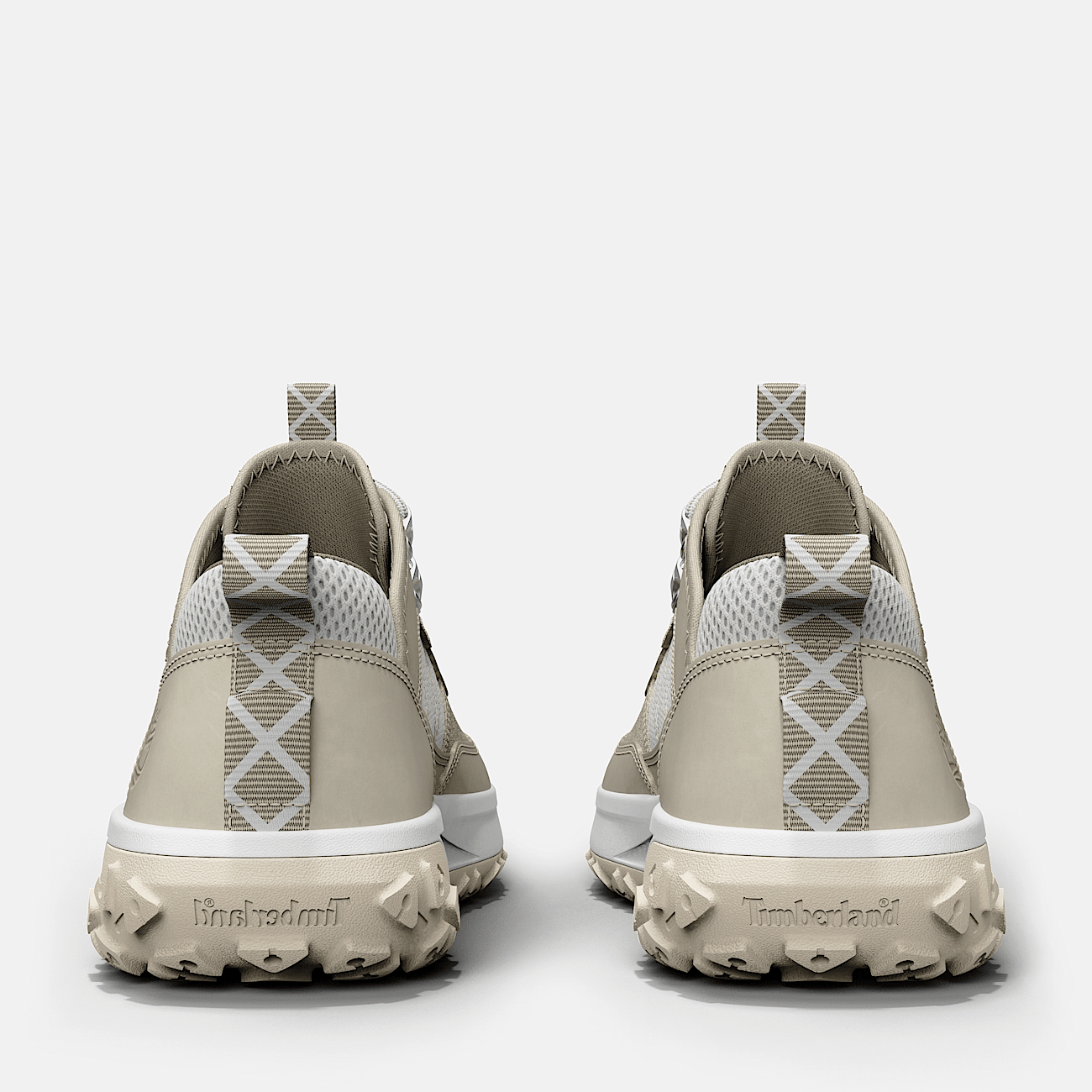 Bottines de randonnee basse a lacets GreenStride Motion 6 pour femme en blanc