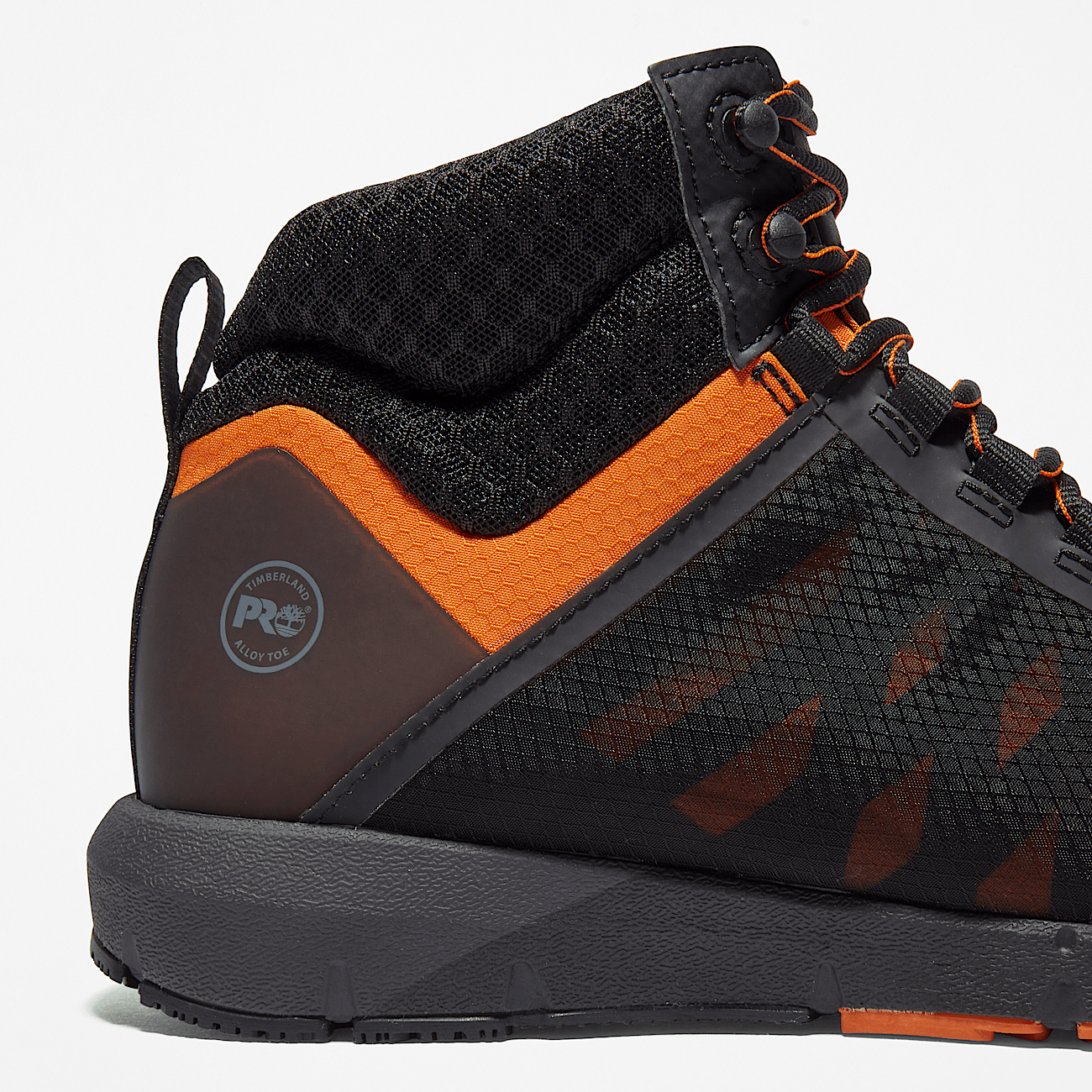Timberland noir et orange on sale