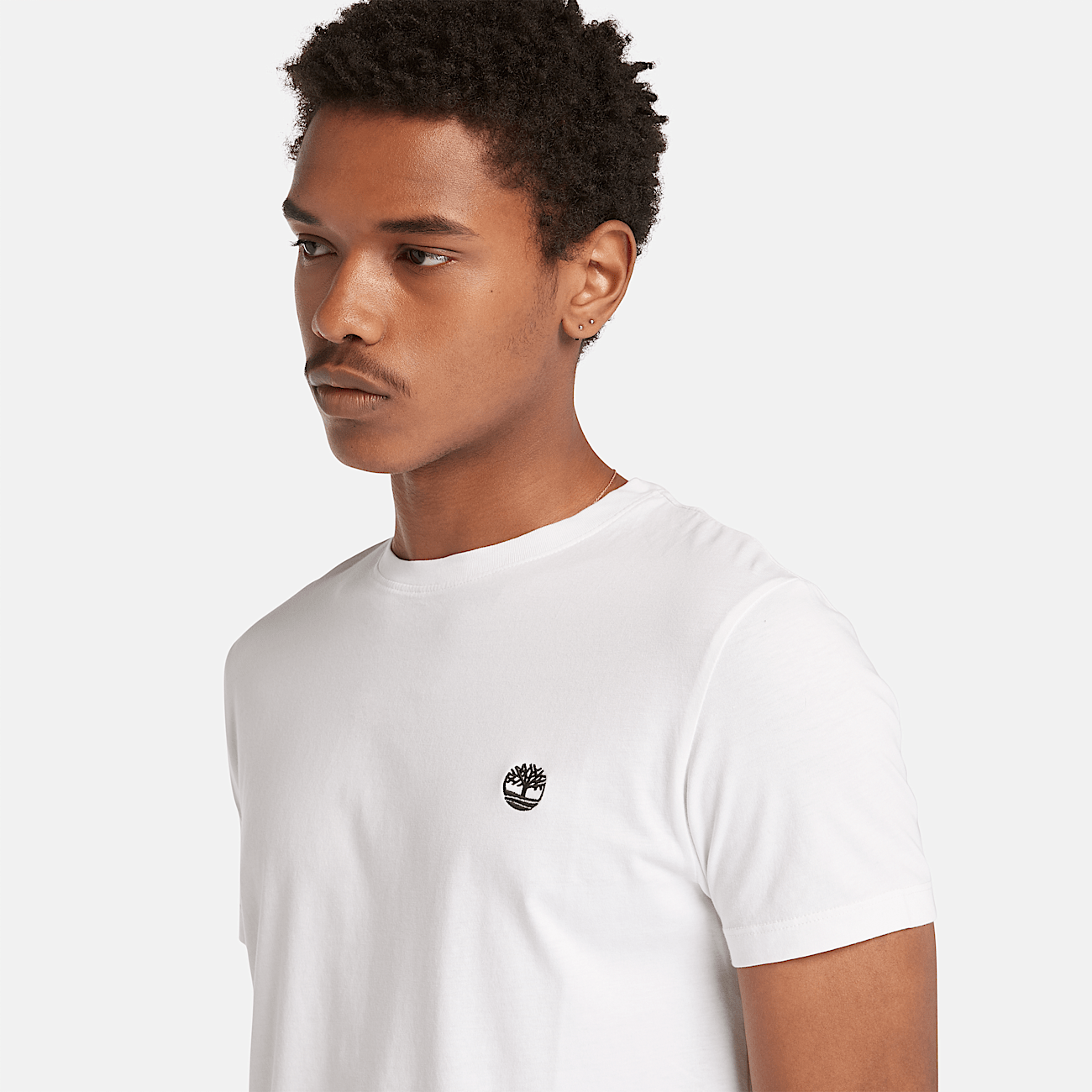 Men's white crew neck undershirts shop