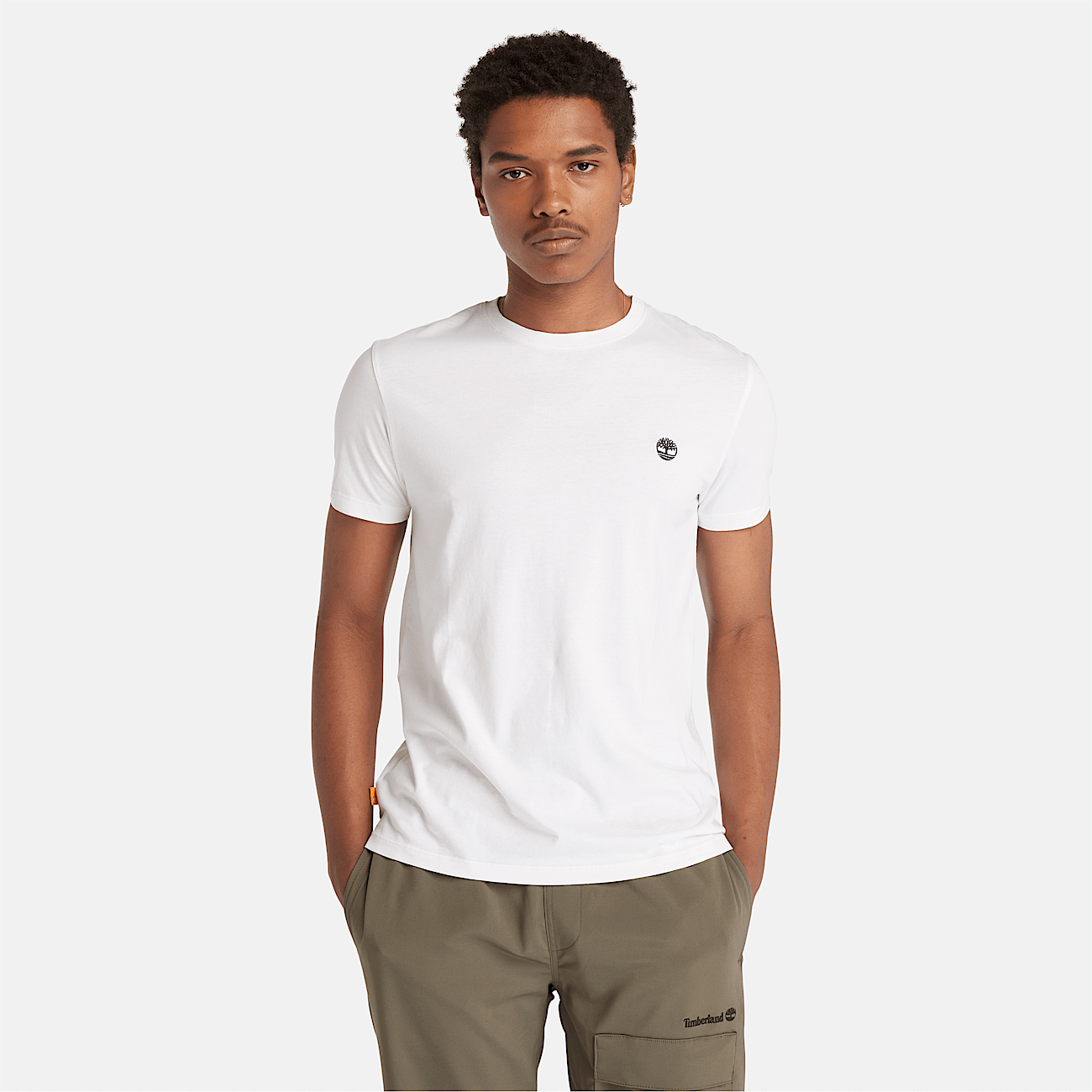 Dunstan River T Shirt for Men in White