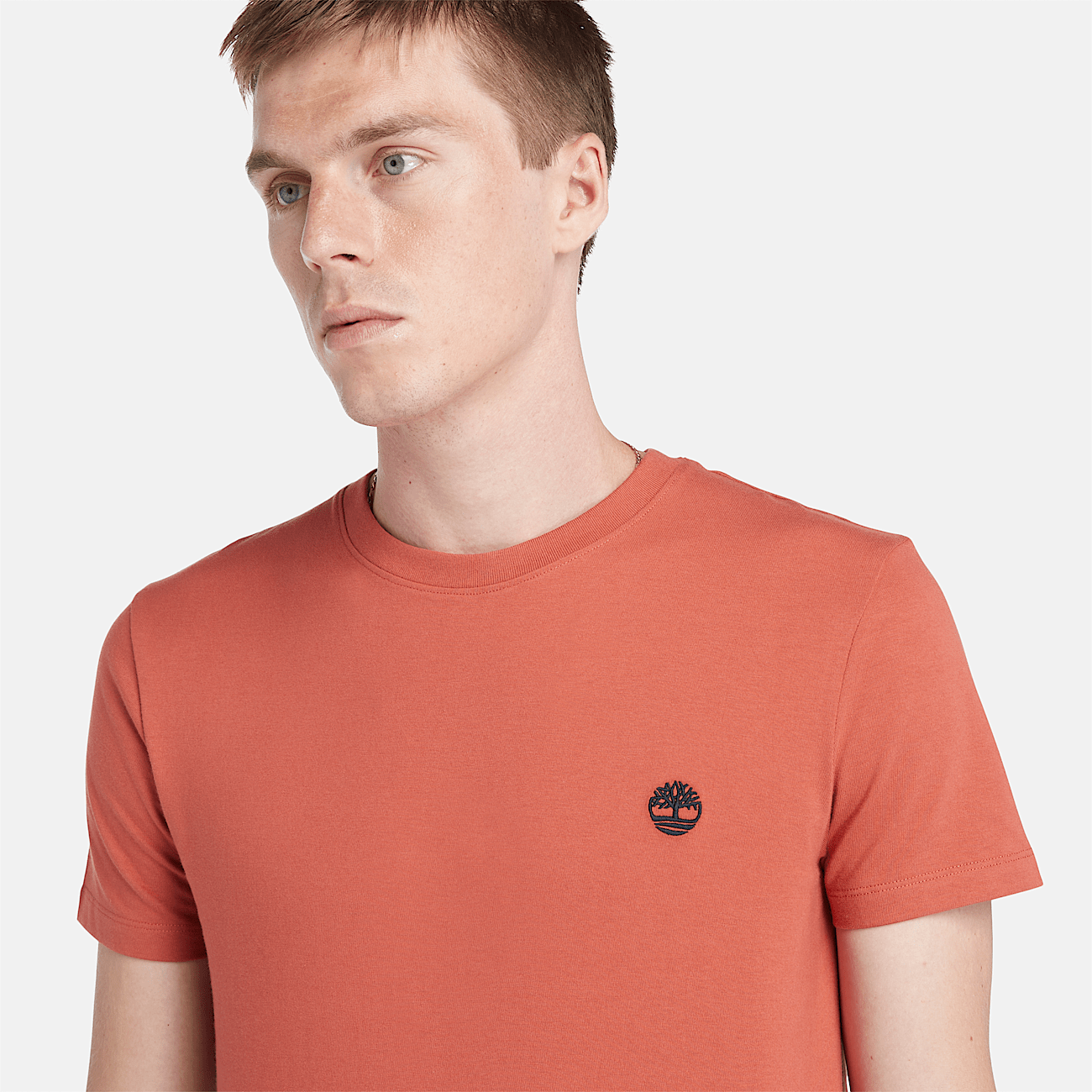 Dunstan River T Shirt for Men in Red