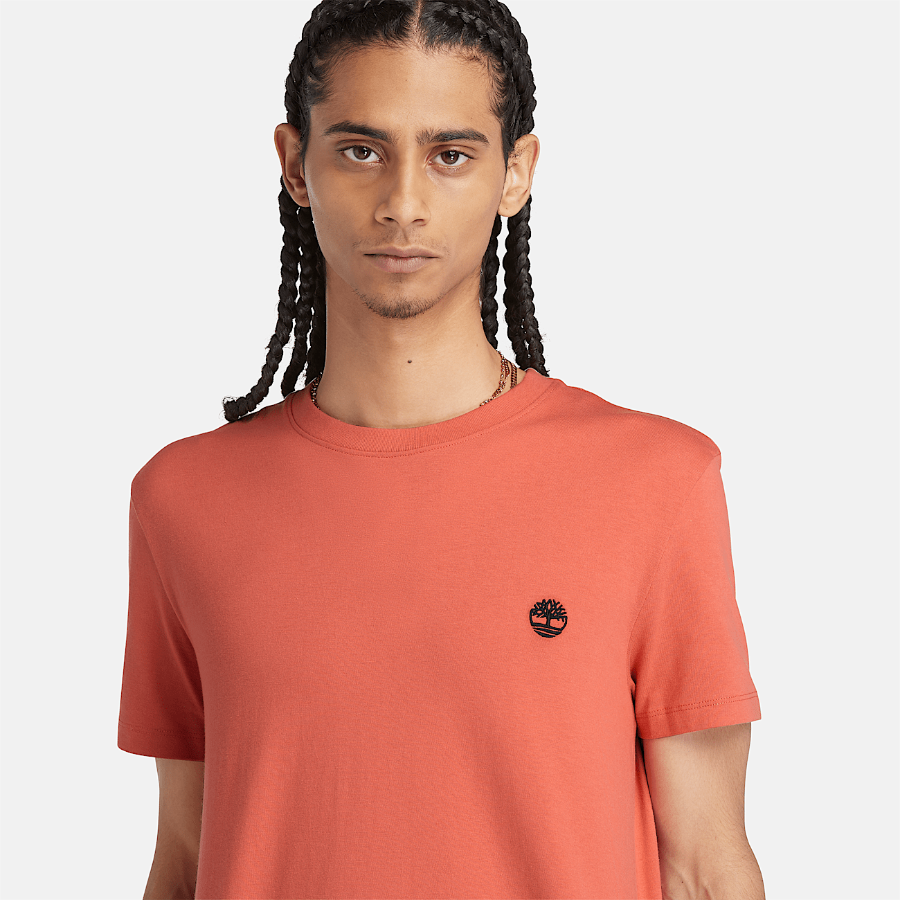 Dunstan River TShirt for Men in Light Orange