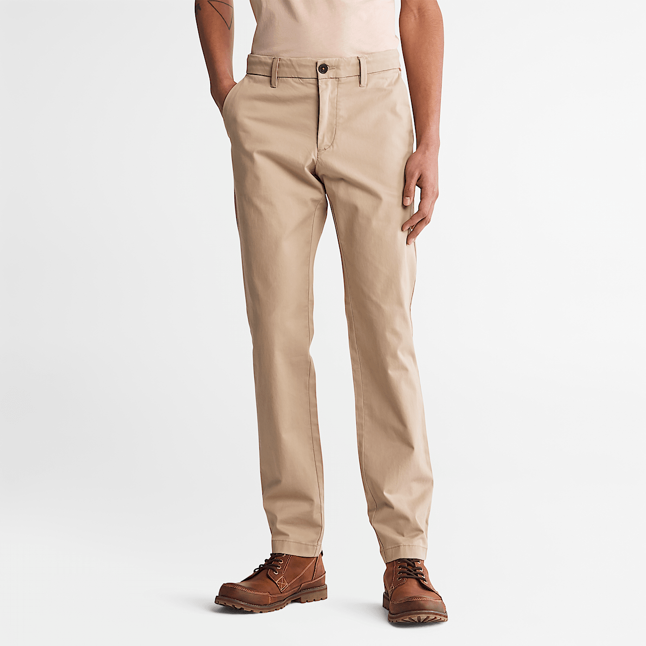 Pantalones chinos elasticos outlet