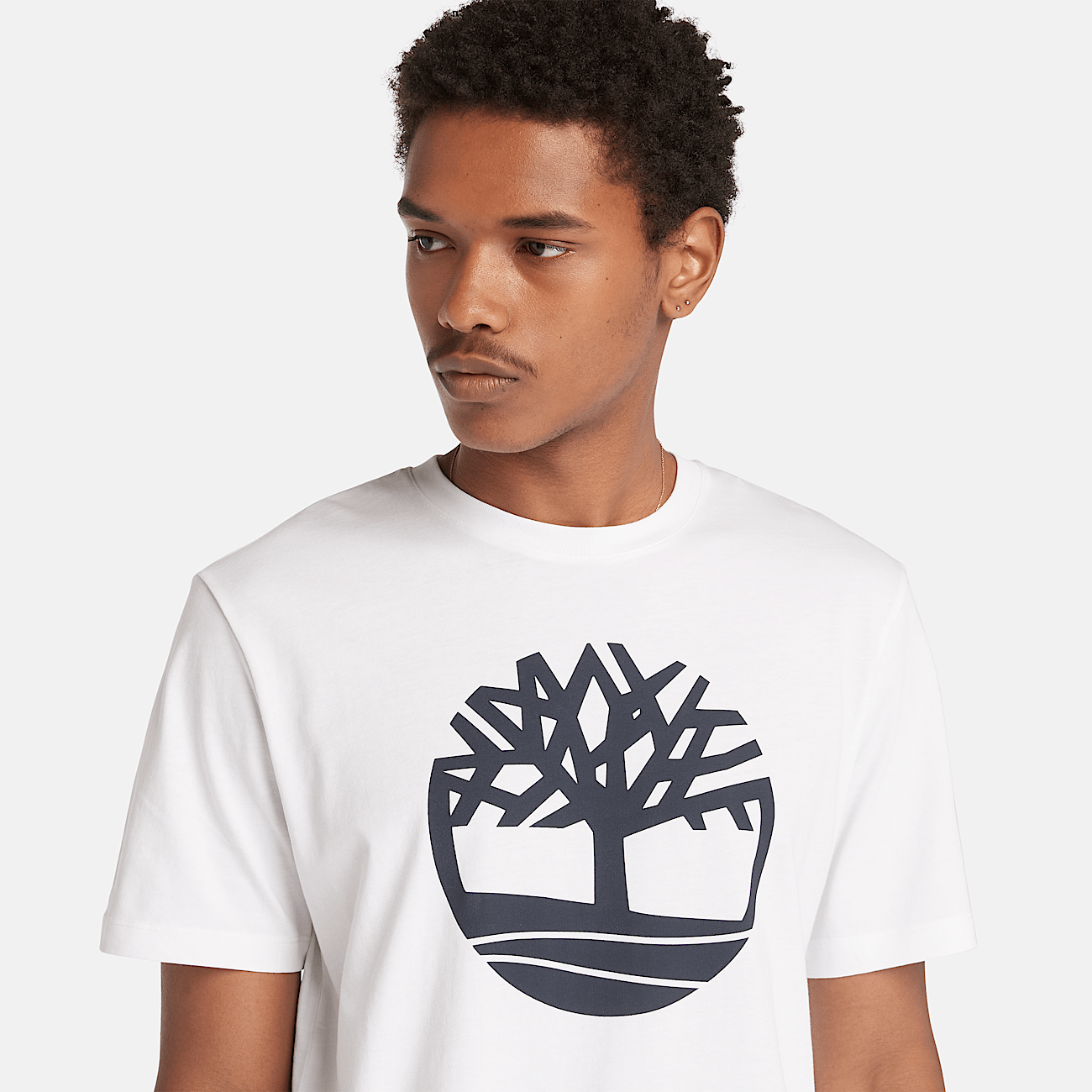 Men's white crew neck t shirts online