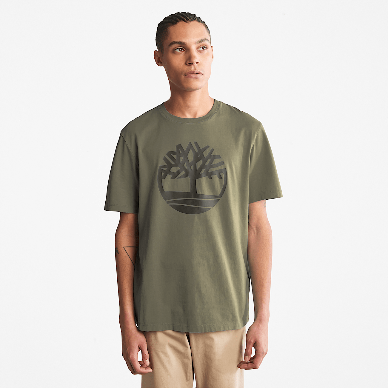 Timberland green shirt sales