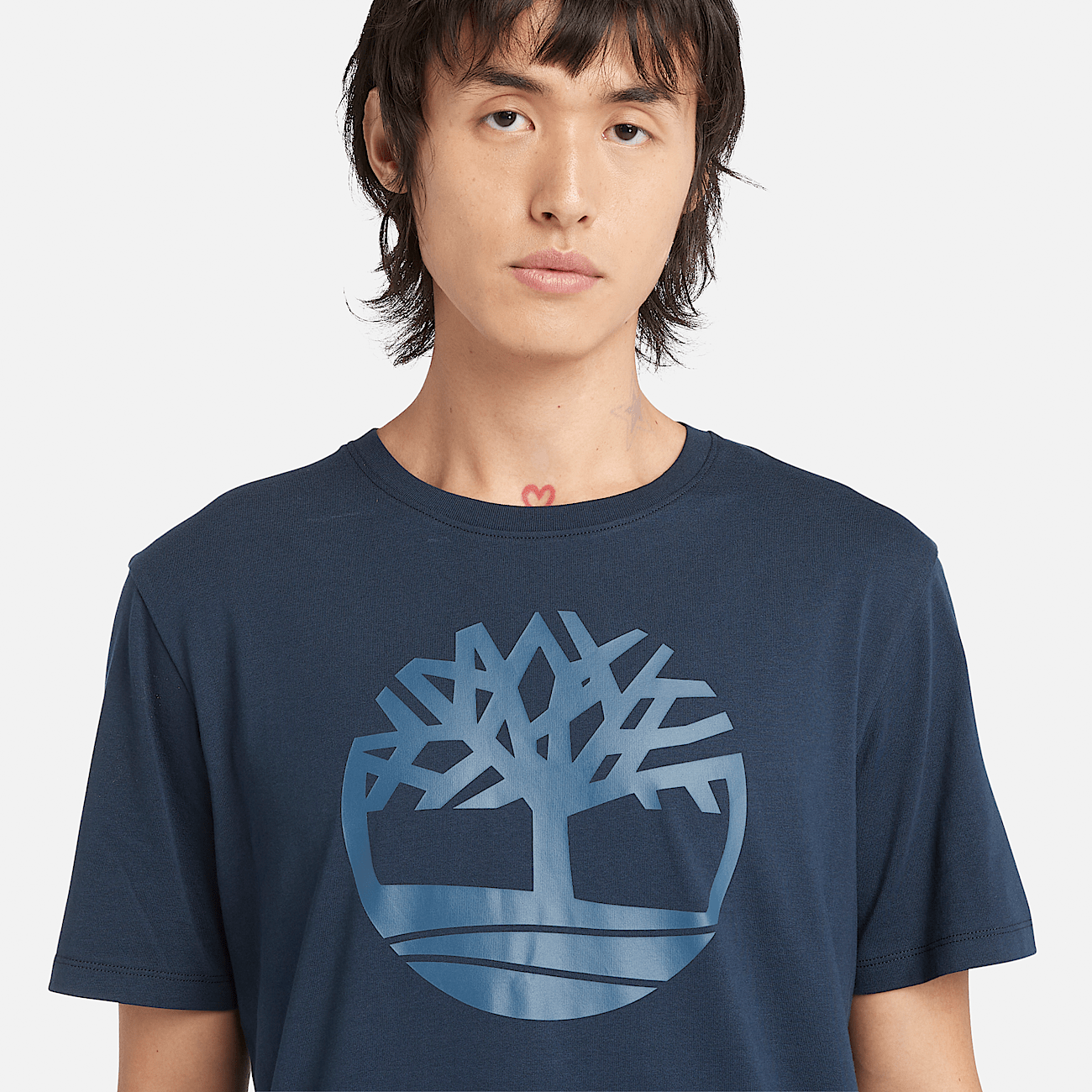 Kennebec River Logo T Shirt for Men in Dark Blue