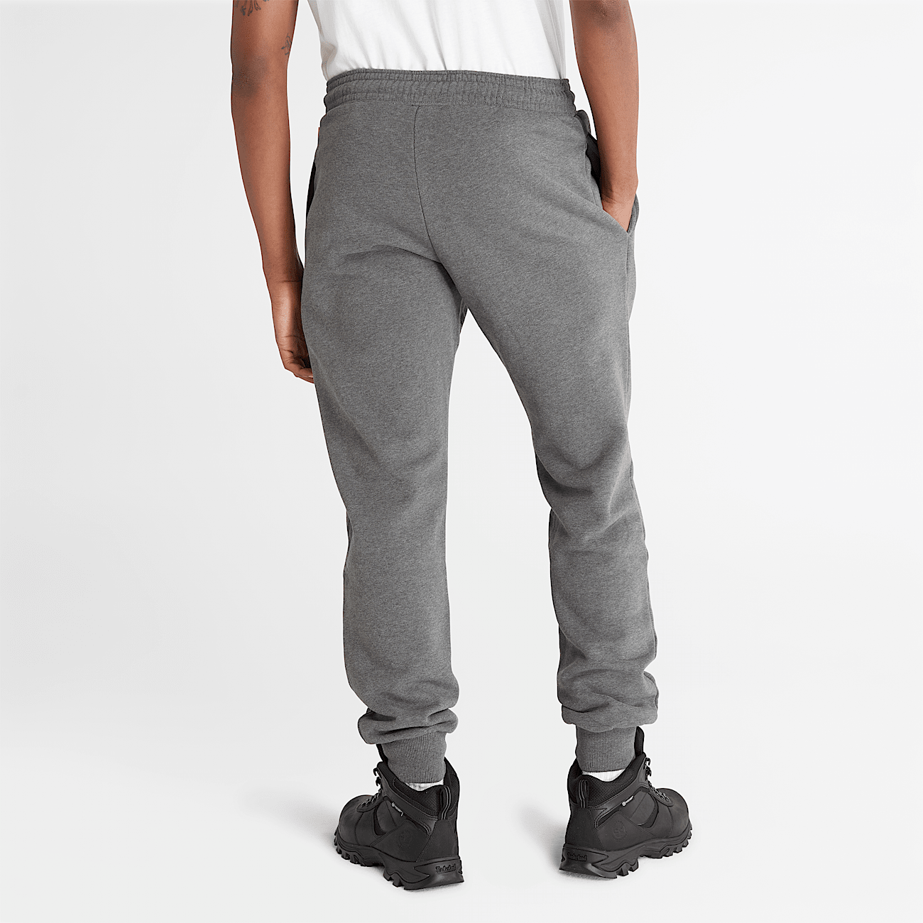 Grey and black sweatpants on sale