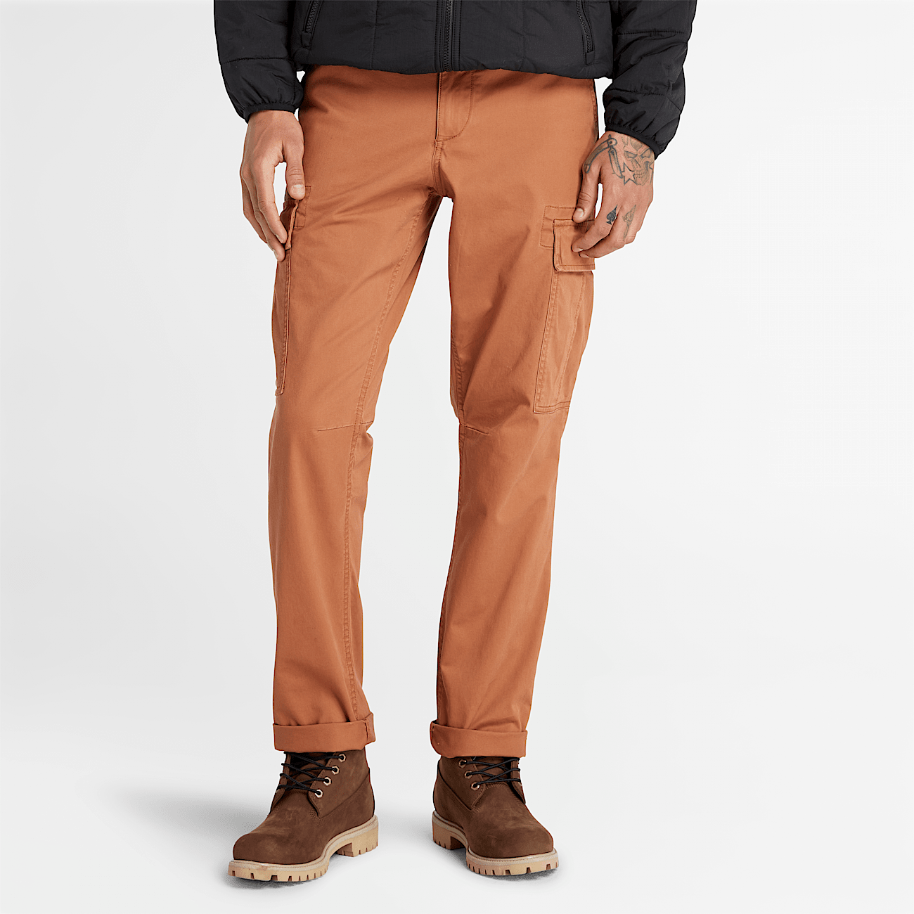 Pantalon cargo Core pour homme en marron