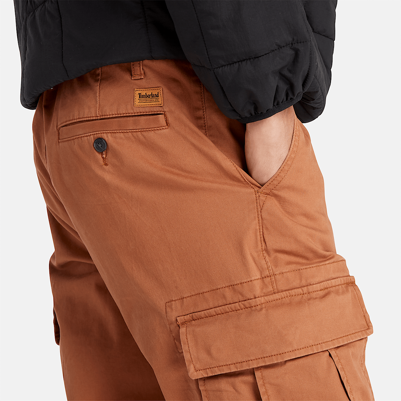 Pantalon cargo marron homme clearance