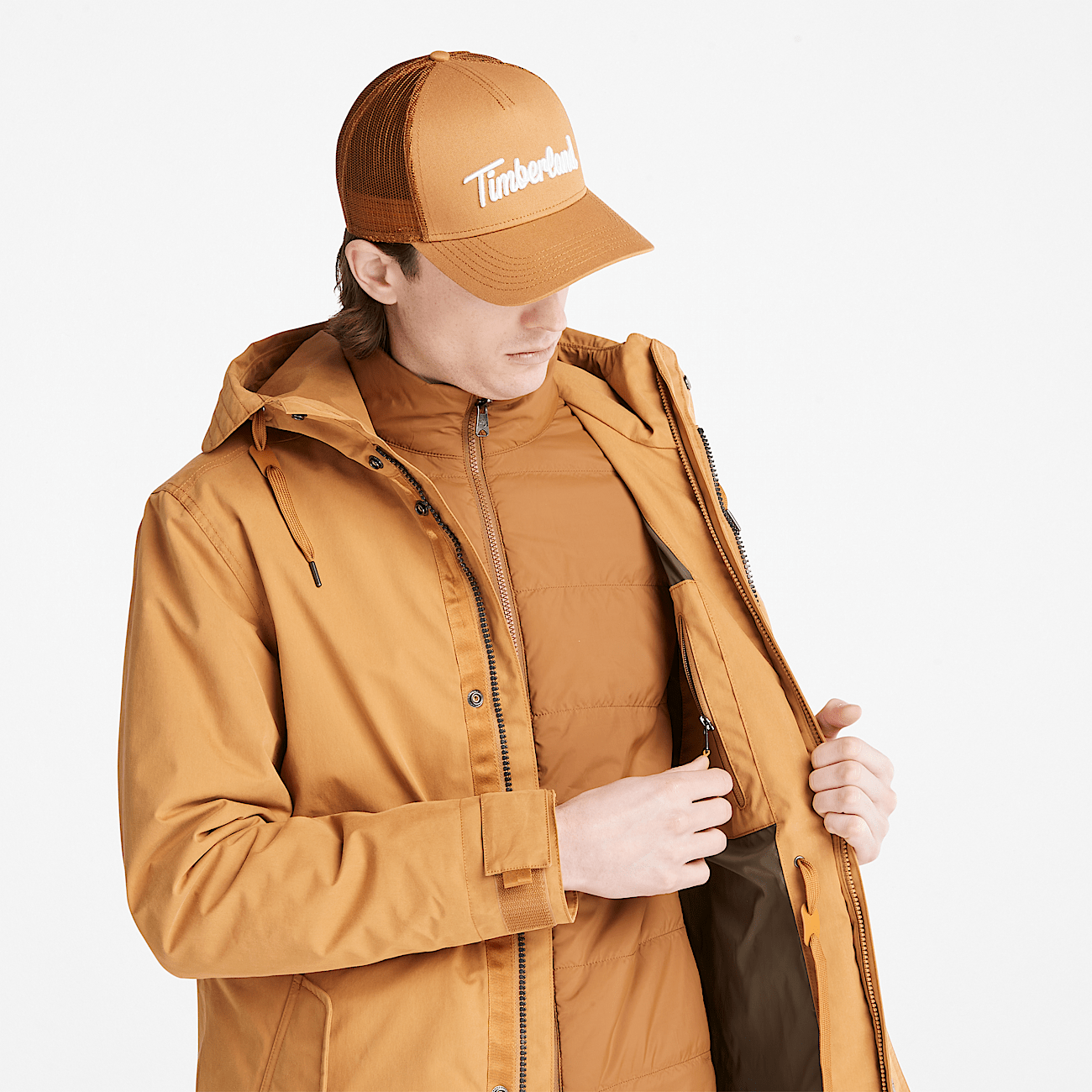Snowdon Peak 3 in 1 DryVent Parka for Men in Yellow