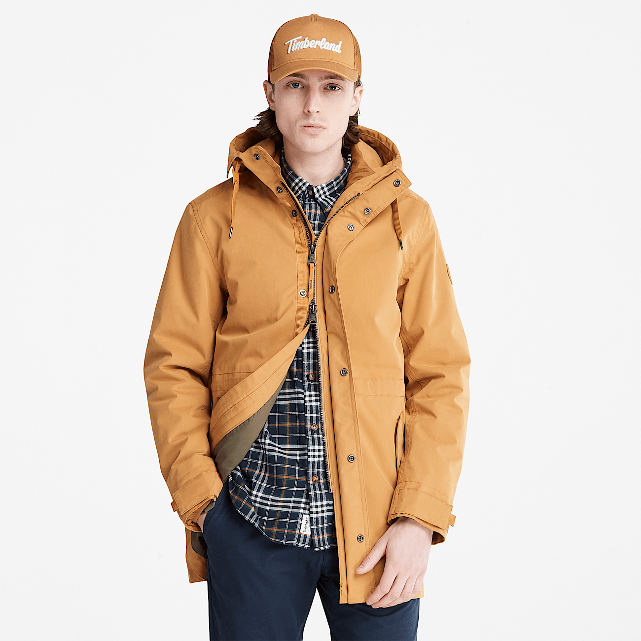 Snowdon Peak 3 in 1 DryVent Parka for Men in Yellow