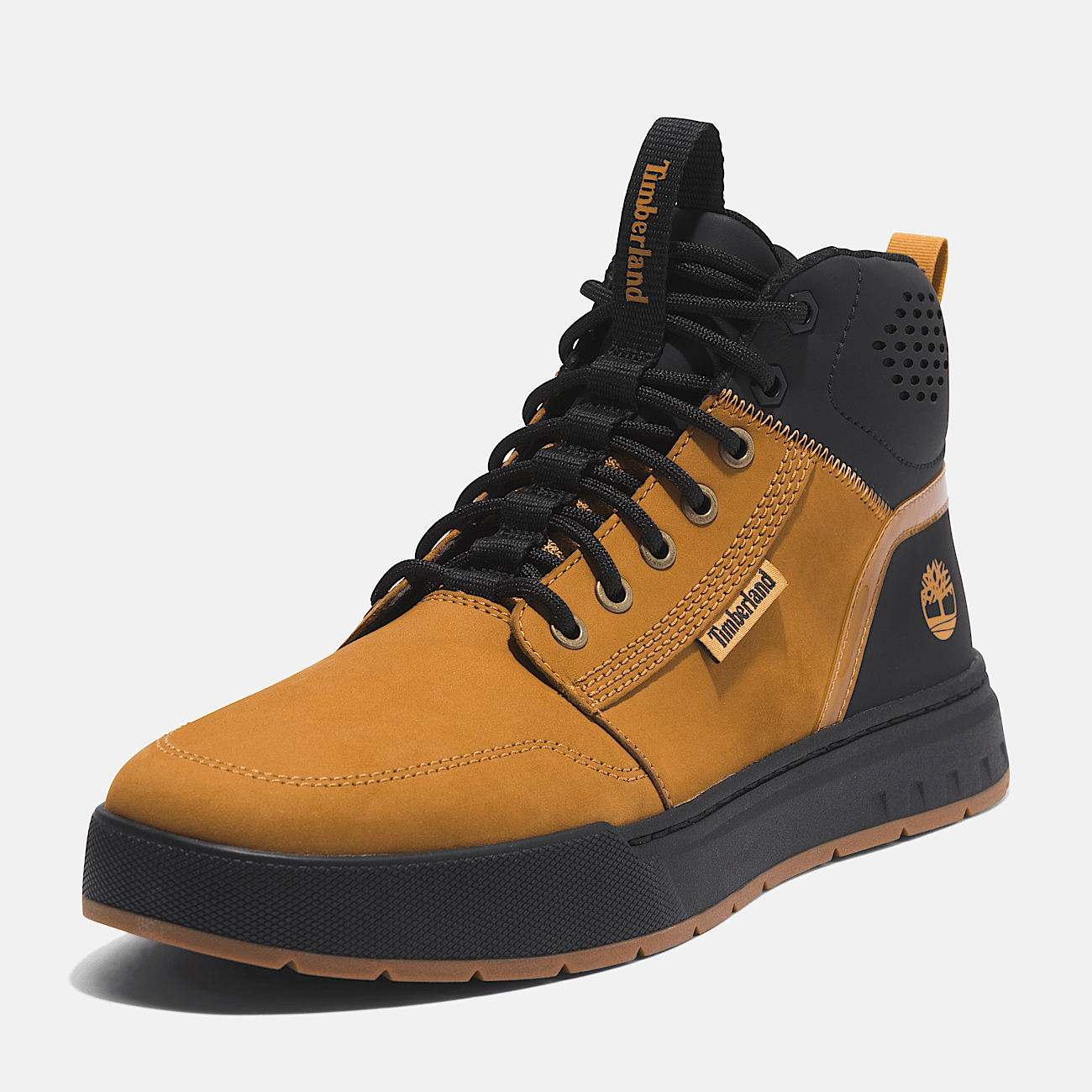 Black and yellow timberland boots outlet