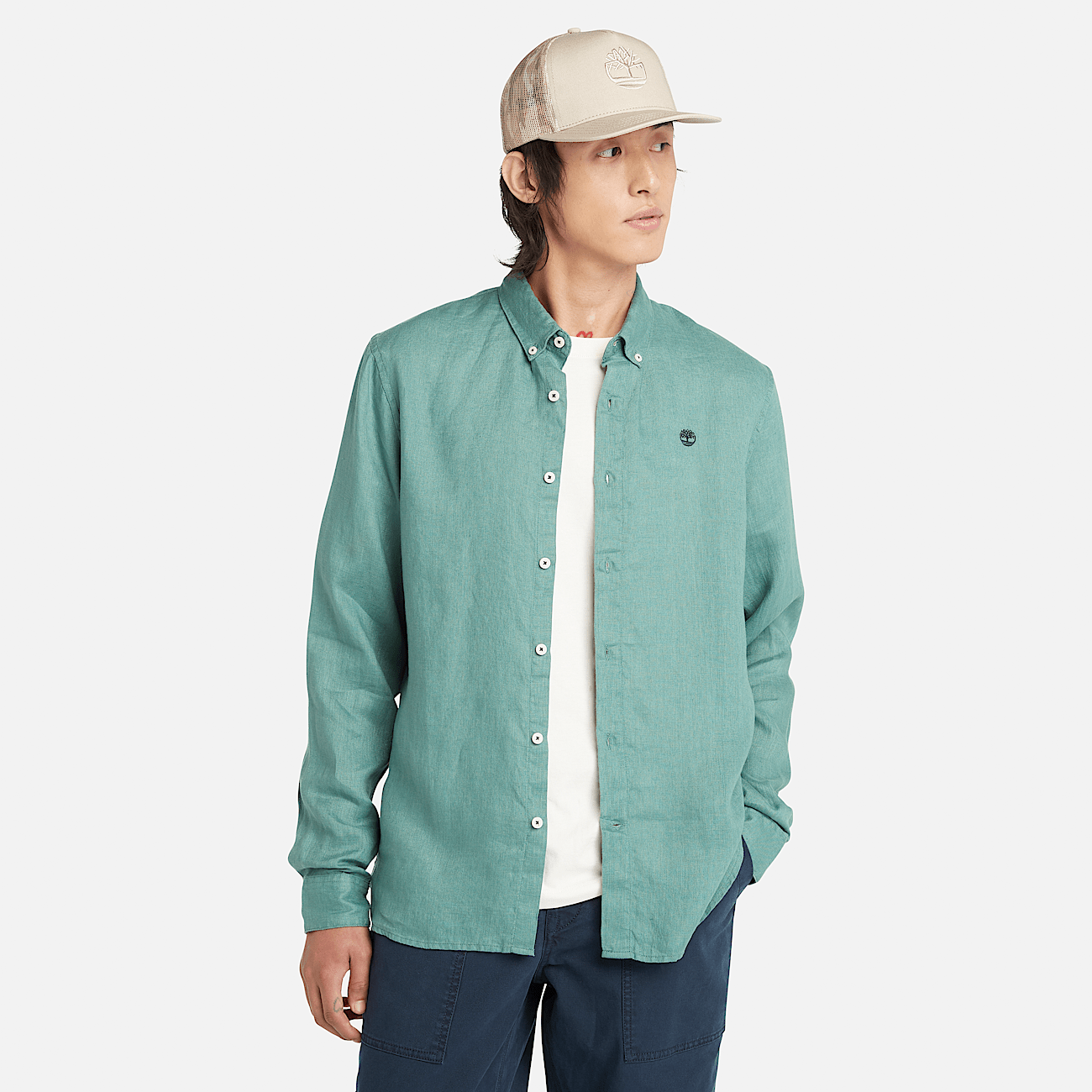 Camisas timberland para hombre 2025