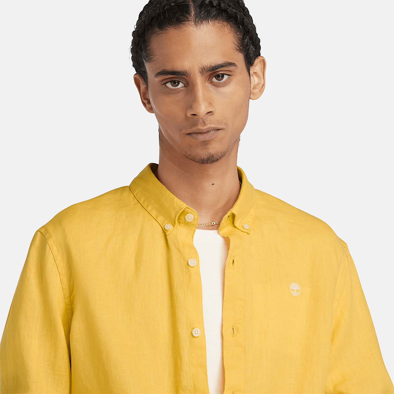 Camicia gialla uomo hot sale