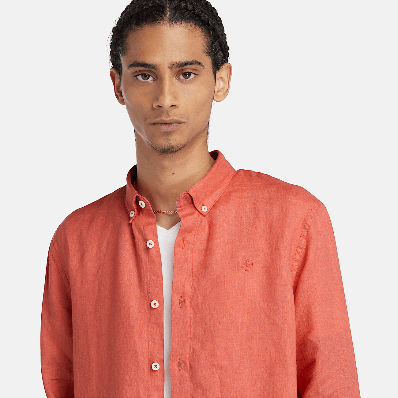 Camicia lino timberland store