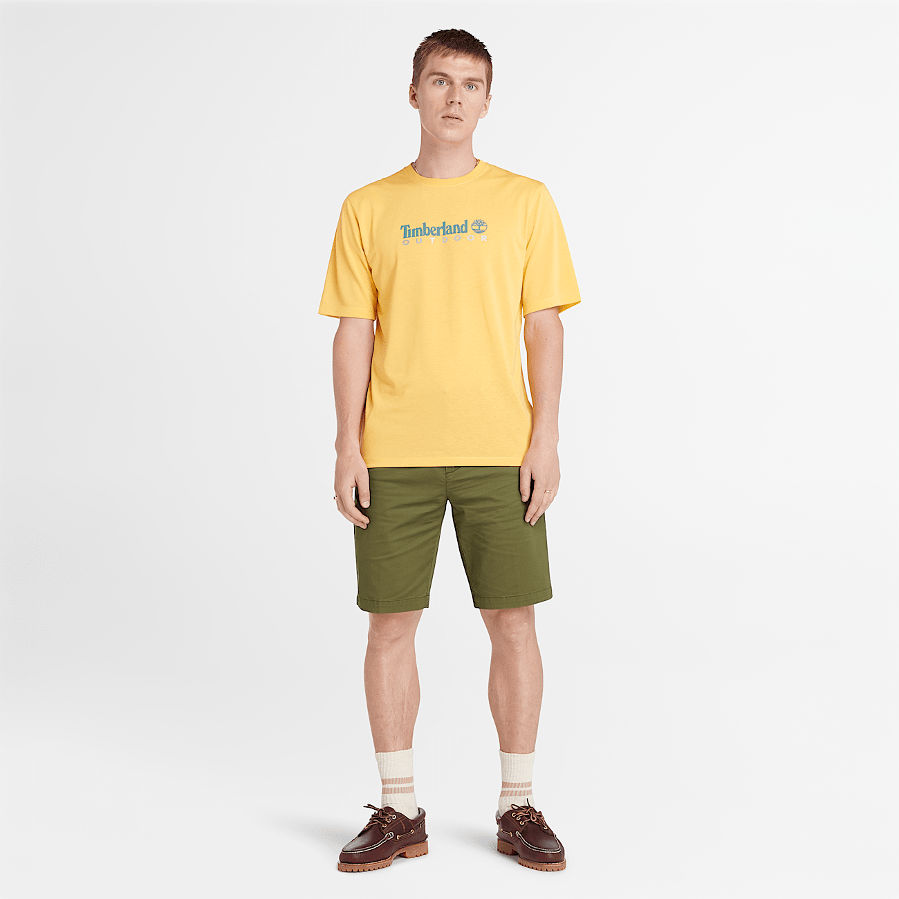 Mens yellow chino shorts discount