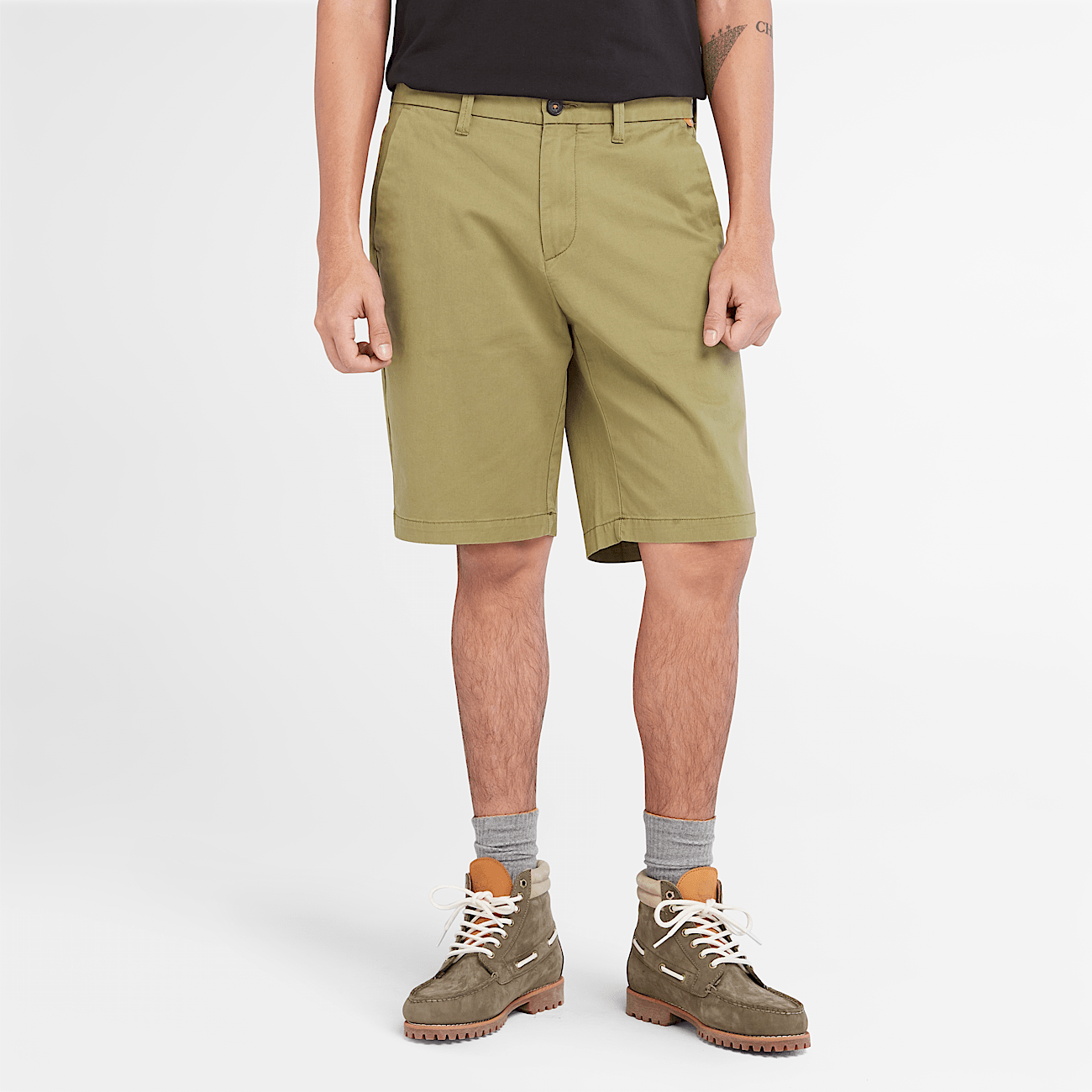 Stretch chino shorts mens shop