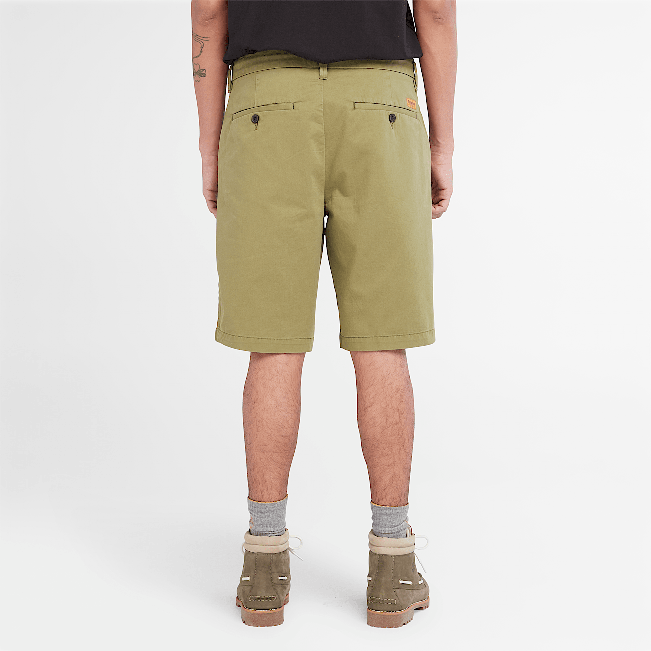 Elasticated chino shorts sale