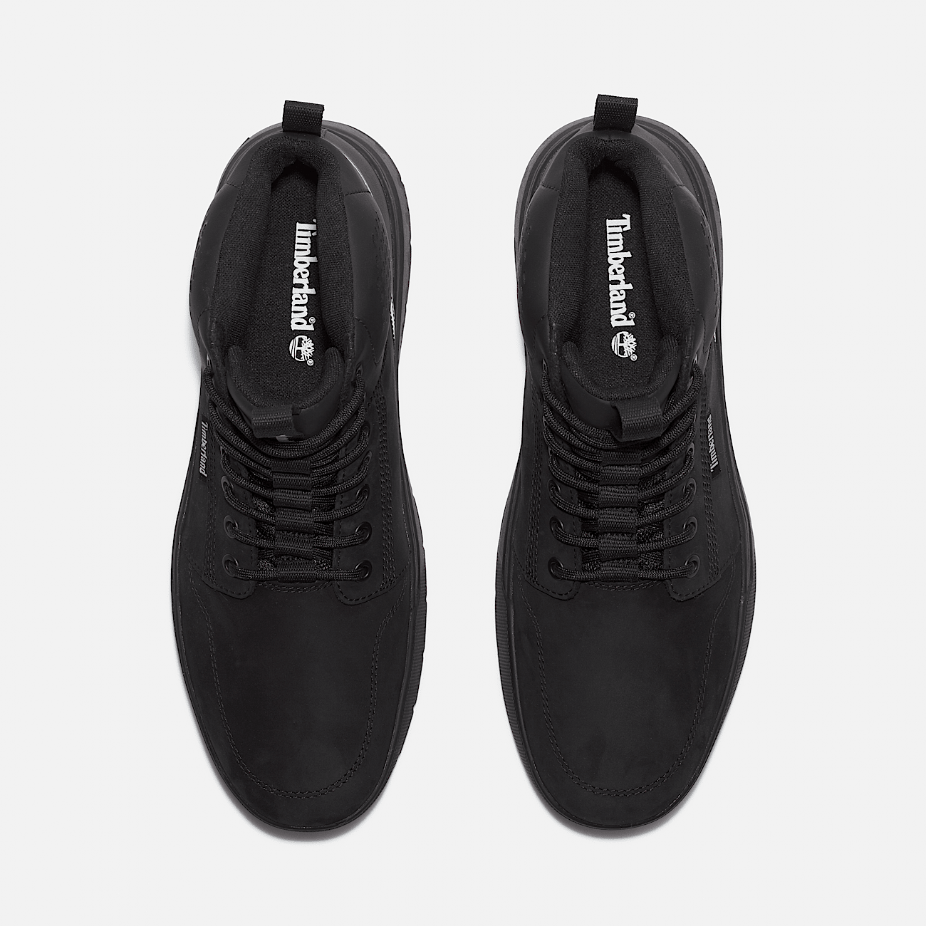 Black timberland trainers discount