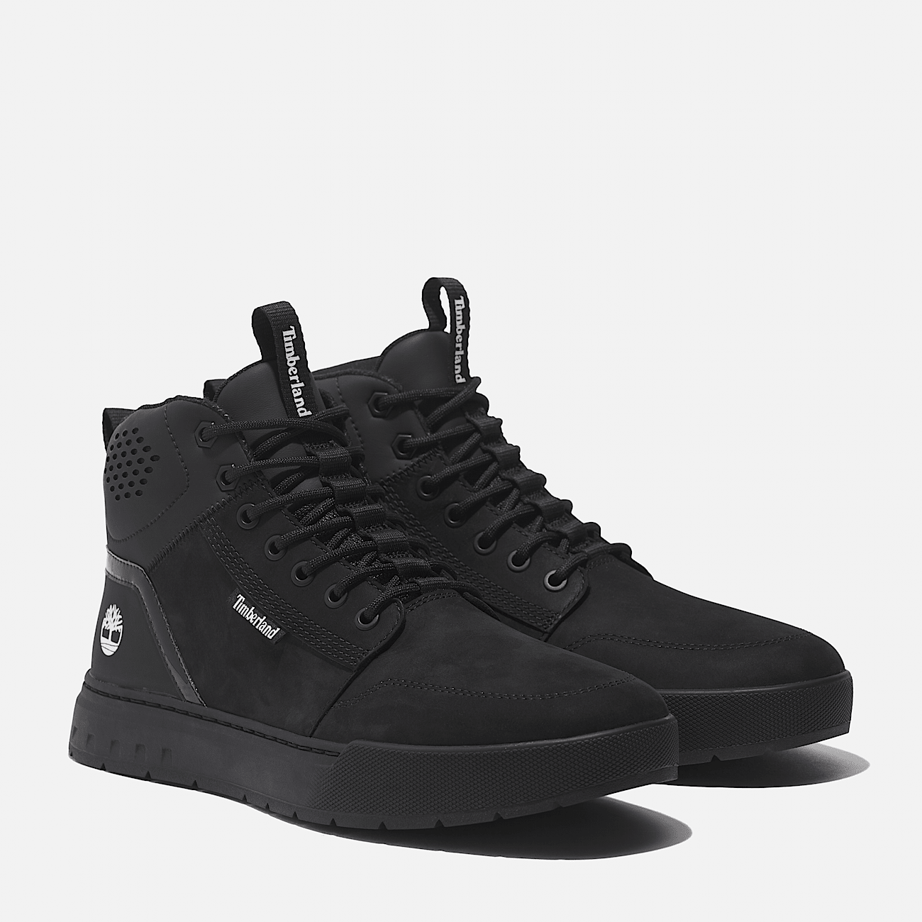 Maple Grove Mid Top Sneaker zum Schnuren fur Herren in Schwarz