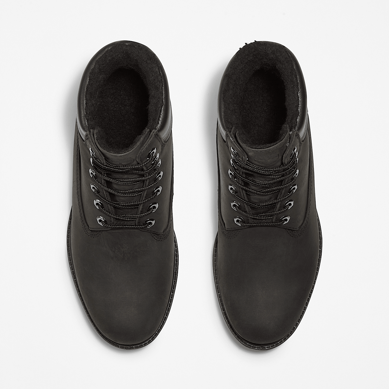 Timberland Premium 6 Inch Lace Up Waterproof Boot for Men in Black
