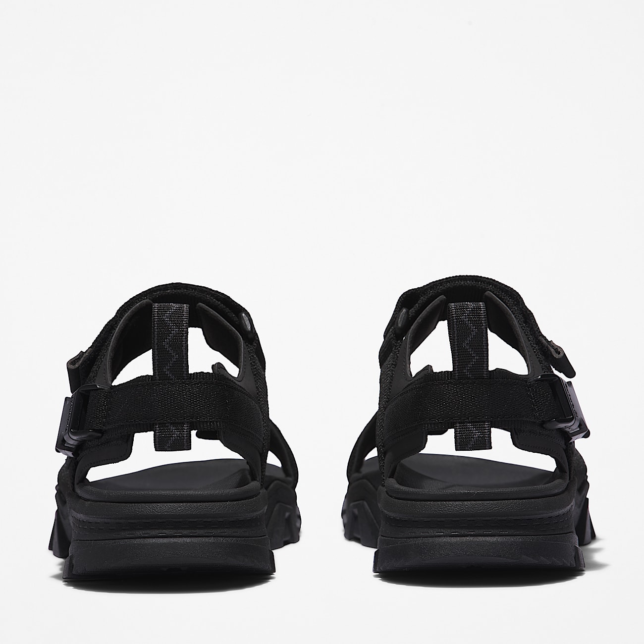 Garrison Trail Two Strap Sandal for Men in Black