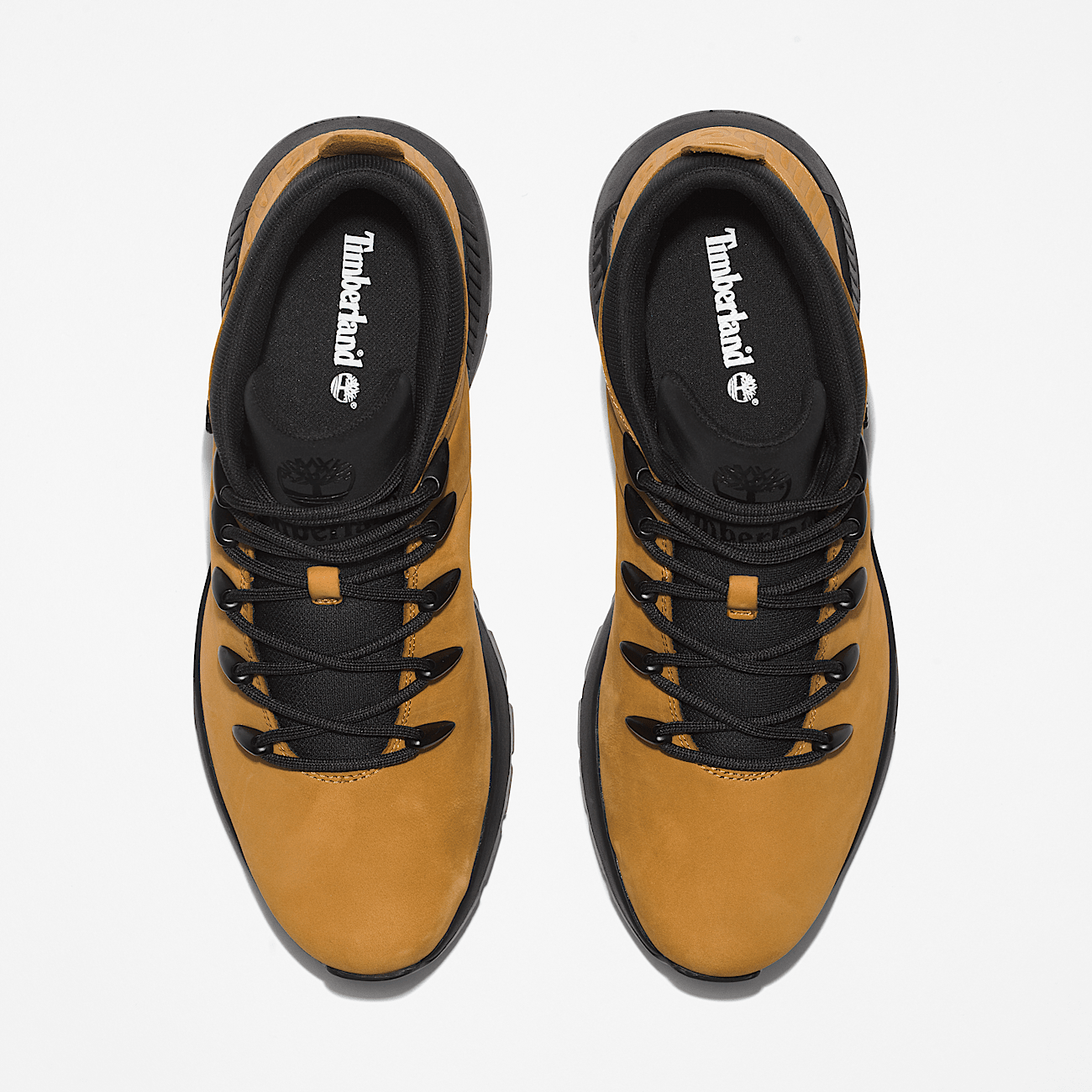 Sprint Trekker Mid Lace Up Trainer for Men in Yellow Black