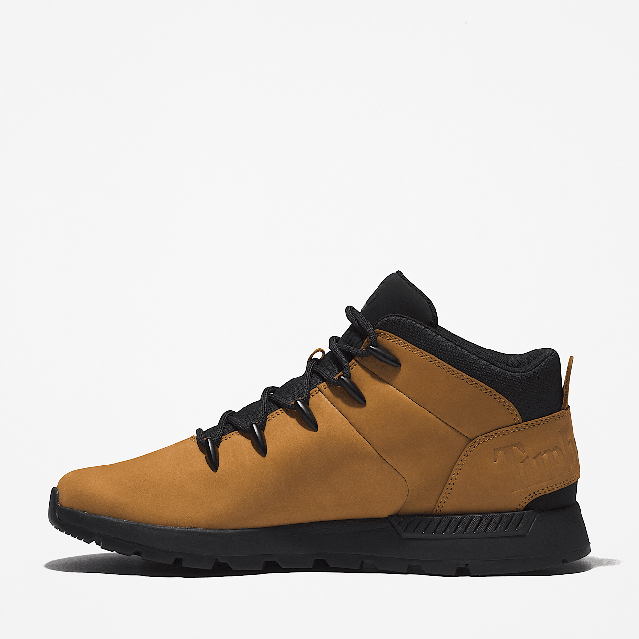 Sprint Trekker Mid Top Sneaker zum Schnuren fur Herren in Gelb und Schwarz