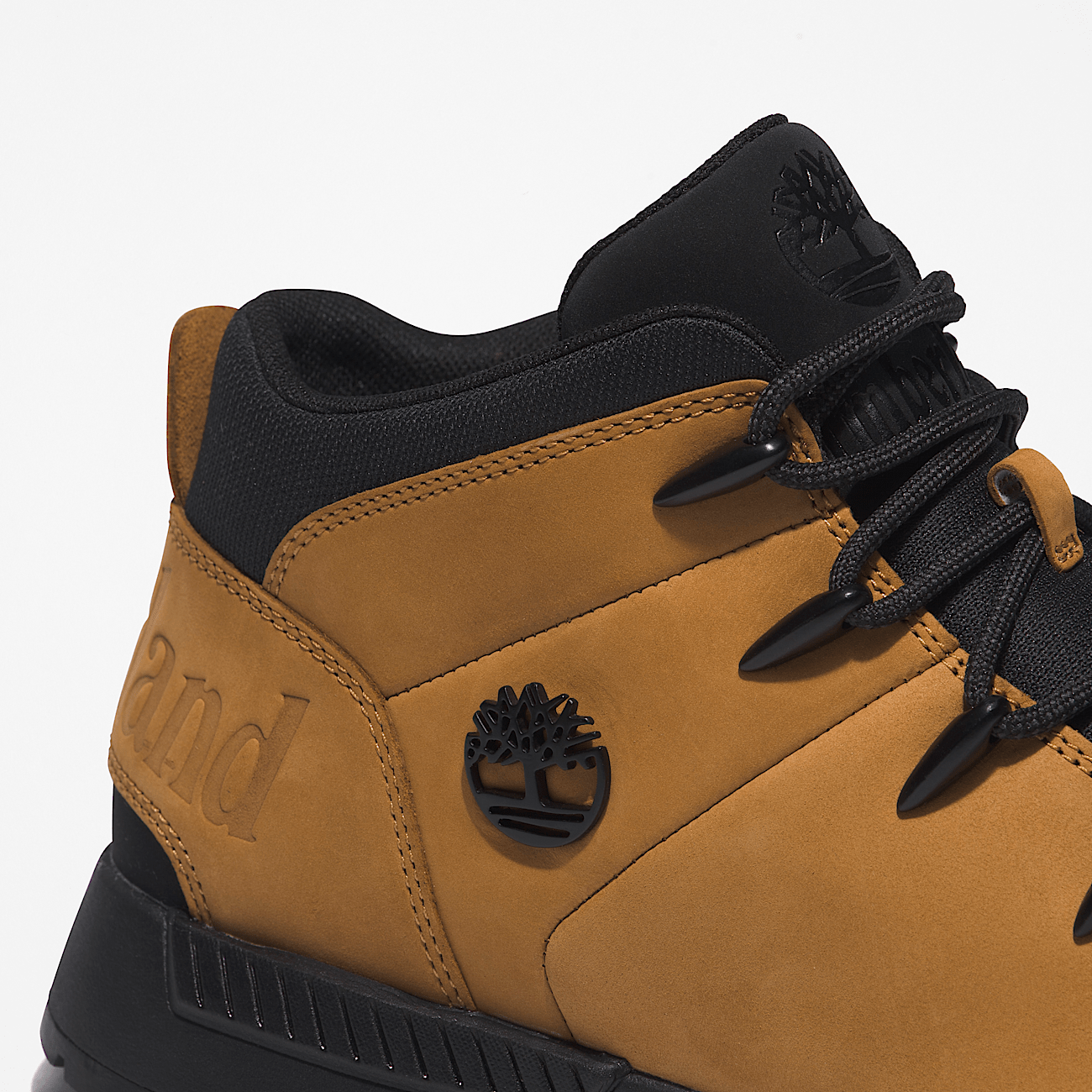 Sprint Trekker Mid Lace Up Trainer for Men in Yellow Black